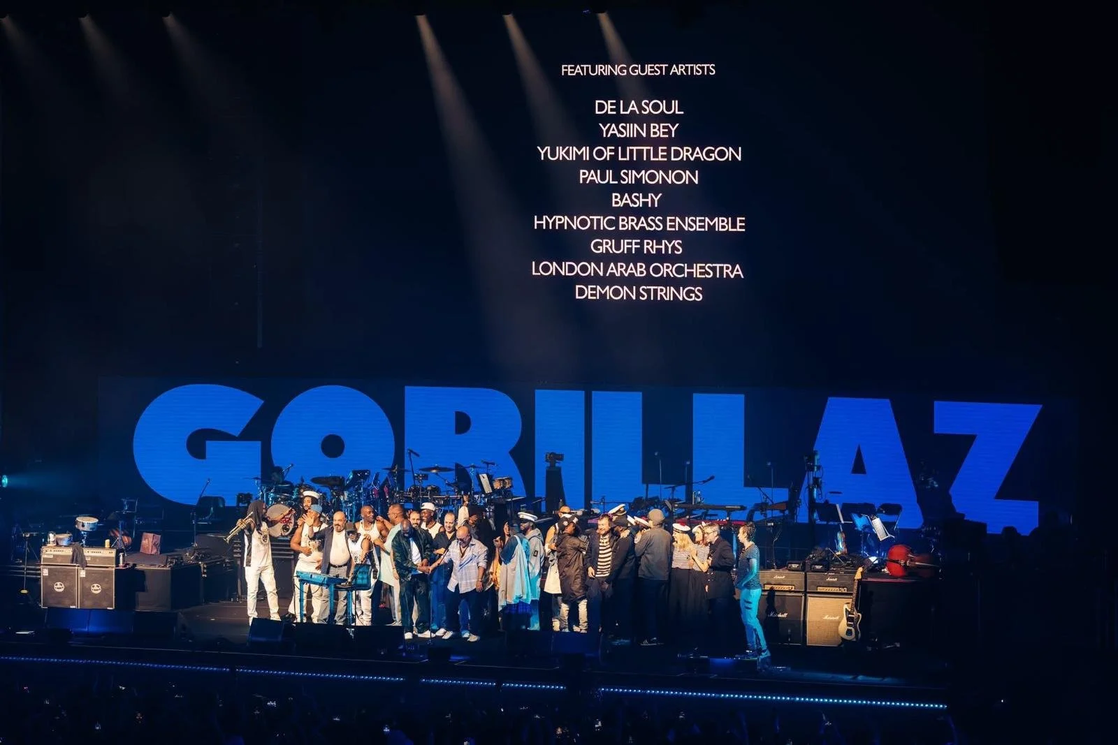 LAO & GORILLAZ with Damon Albarn at Copper Box Arena, 
02/09/2025