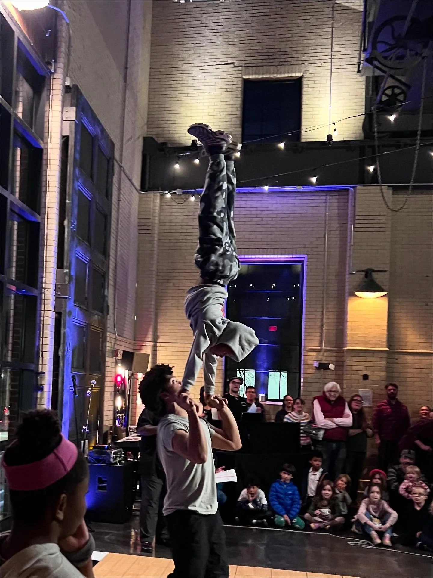 It's been a busy week for Circus Up! 

First, members of Kirkos joined @thesubstationros for a talent show along with Mayor Wu!! 

Then, staff and students enjoyed a thrilling show by @doportugalcircusofficial 

And all week the entire team has been 