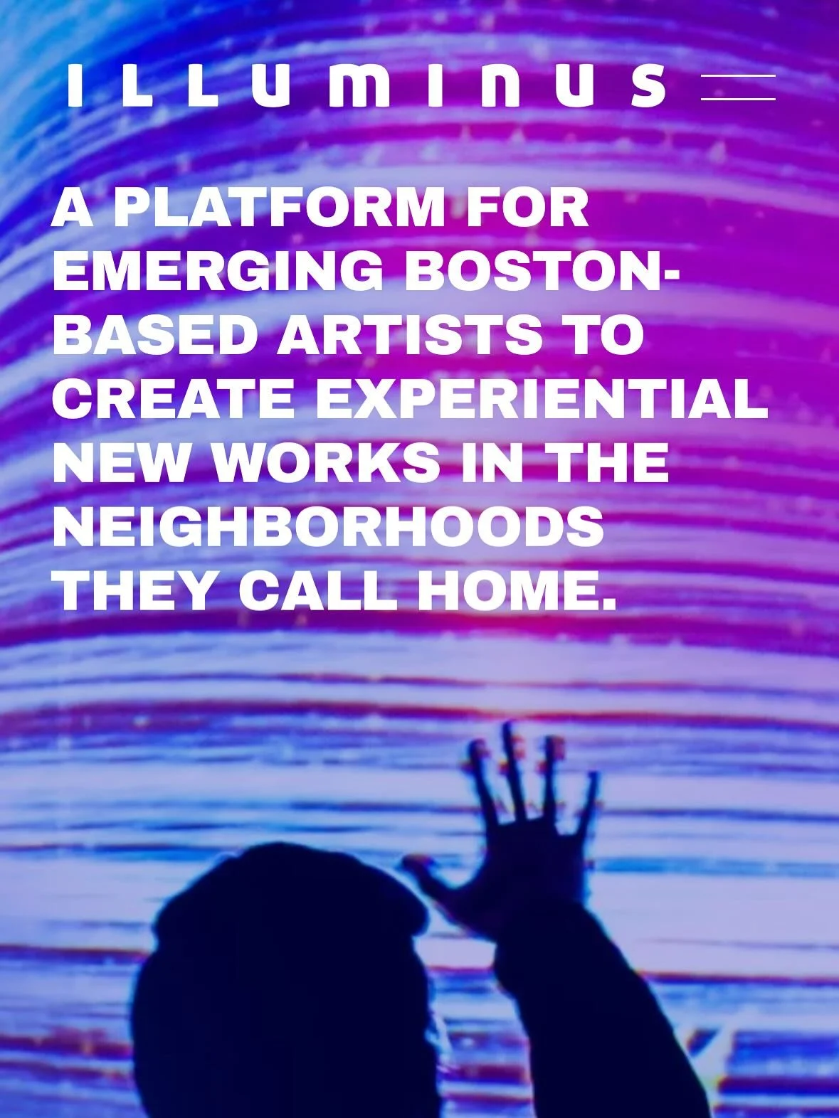 Shout out to our friends at @illuminus who will be joining us THIS Sunday at the Circus Up Benefit Show to provide beautiful lighting and amazing ambience! ✨🌀🎪 

If you are not already familiar.. check out the work they are doing with local Boston 