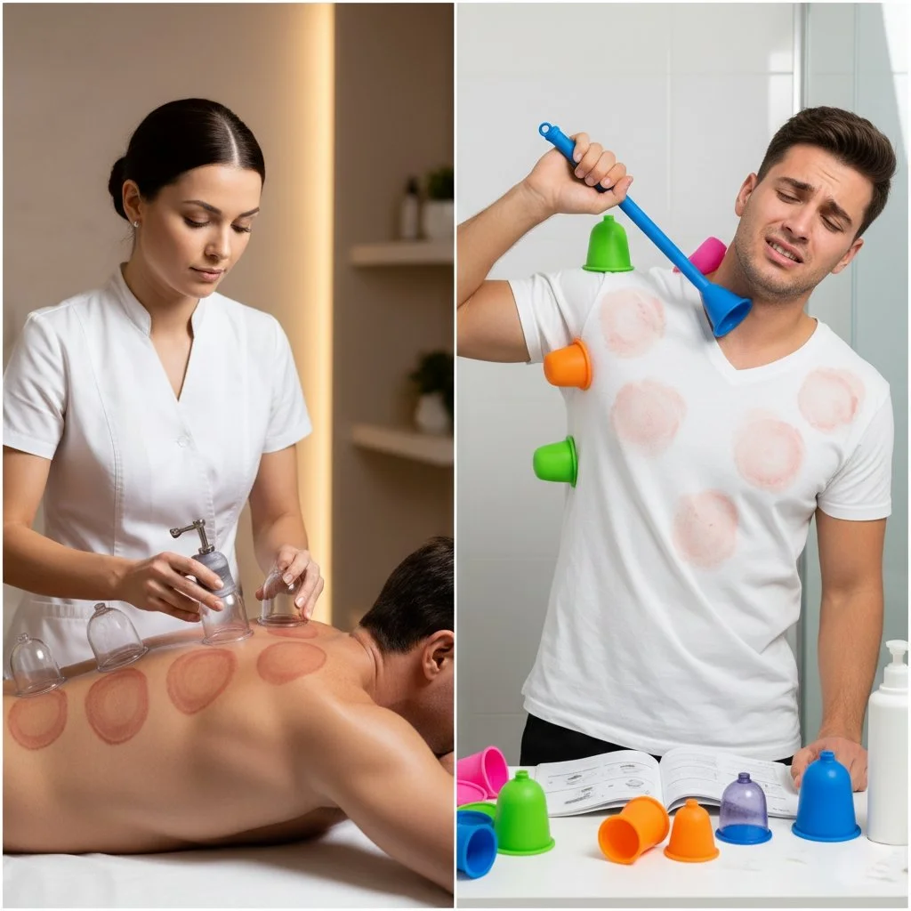 Professional Cupping Therapy vs DIY Cupping