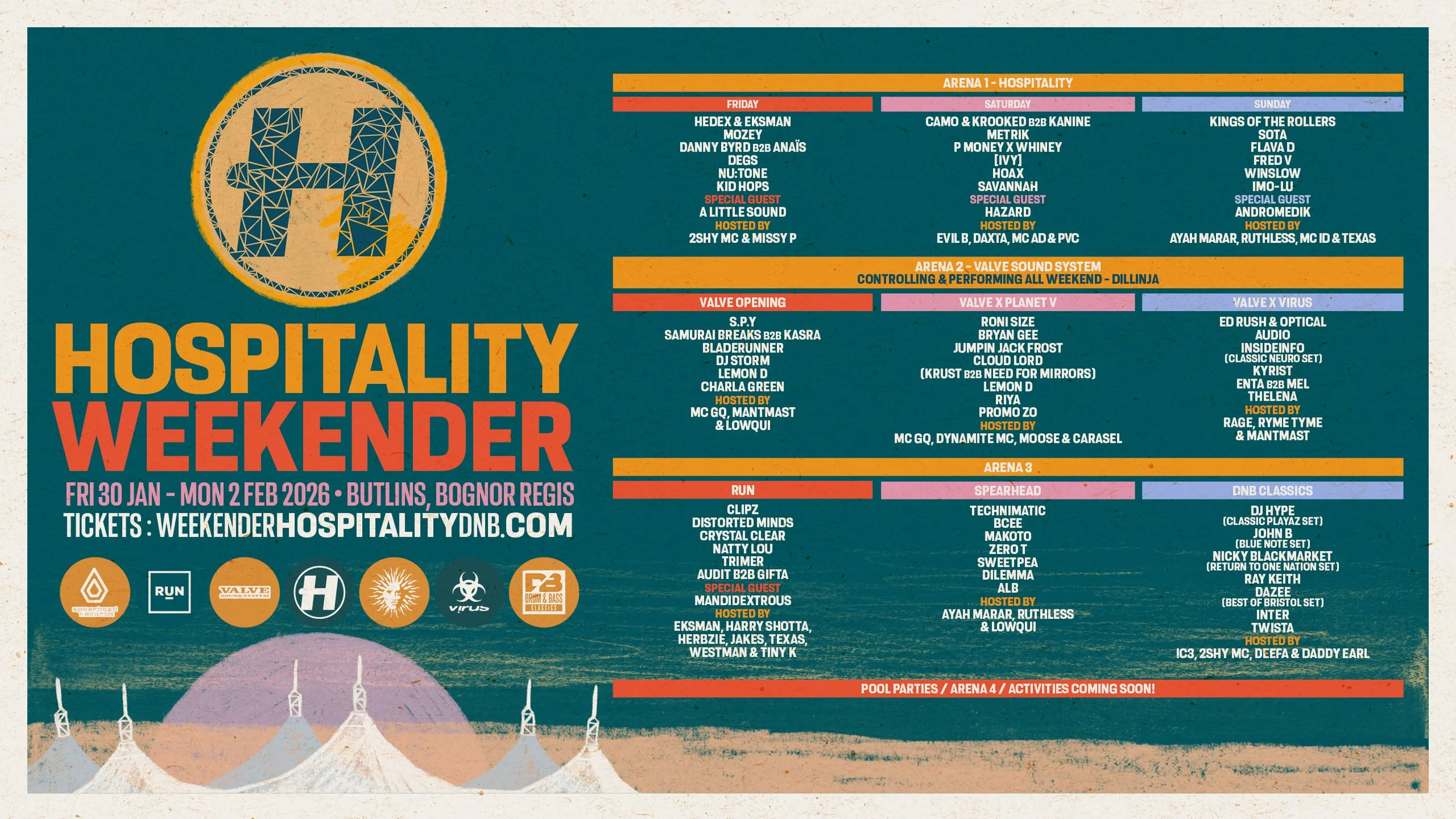 Hospitality Weekender
