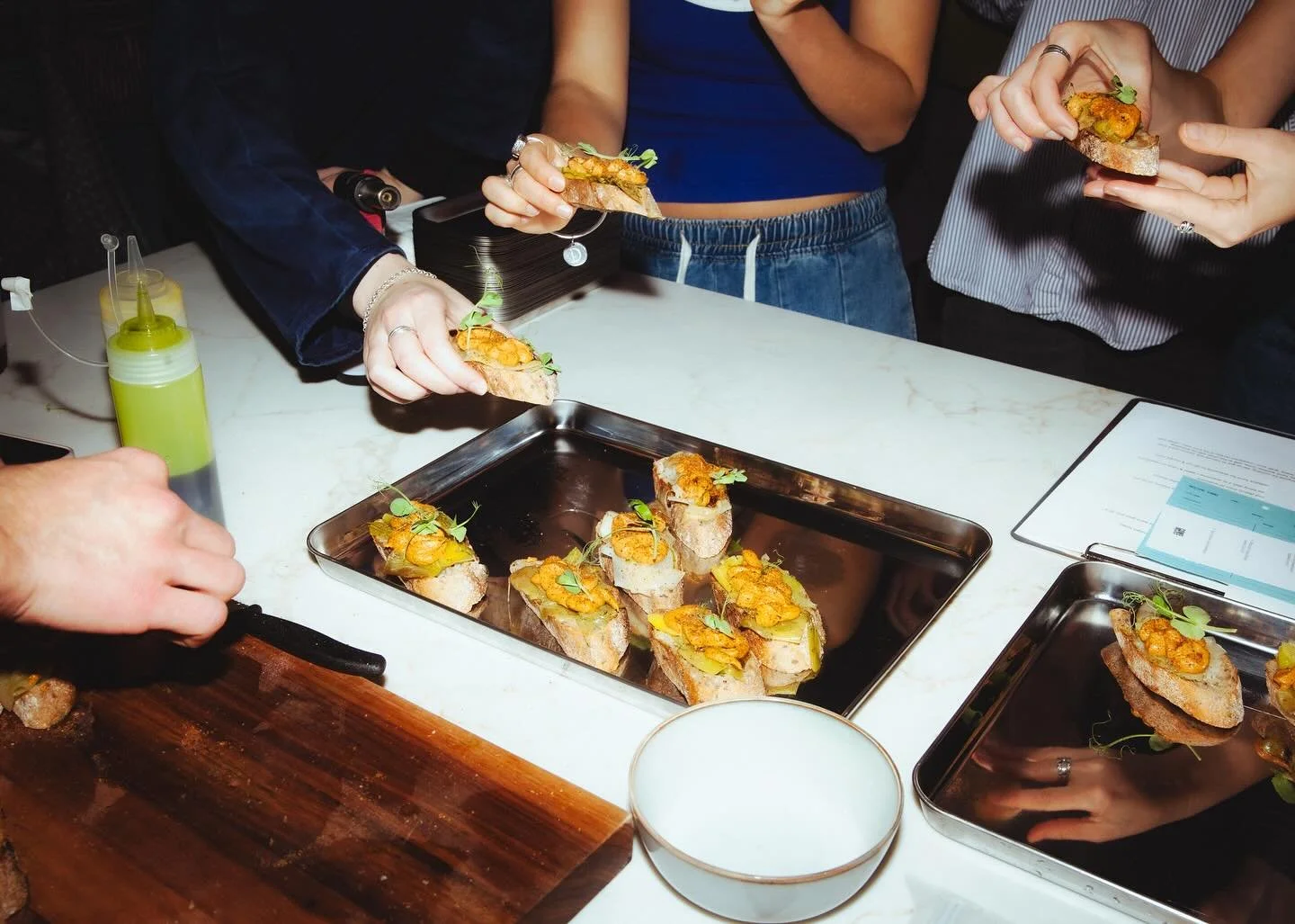 Scenes from our very first Test Kitchen Club @cometogether_official 🧂✨

Thank you to absolutely everyone who joined and shared a childhood recipe with us! Thank you to the inimitable @barneypau for plating up perfection, to @yespleasestudios for hos