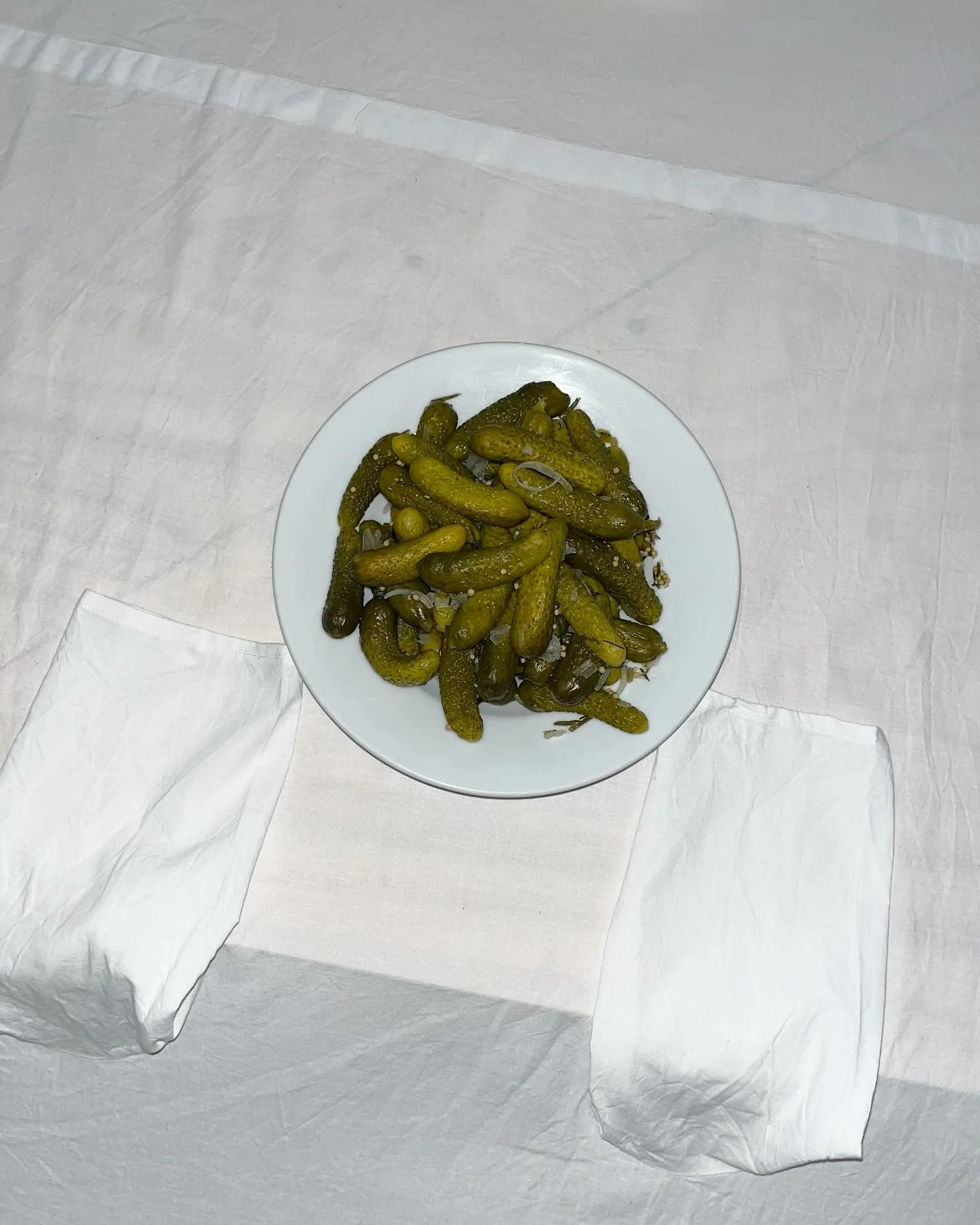 Soil, Toil &amp; Table has reopened until the 25th Jan @lethabygallery 
Need more convincing? Here&lsquo;s a plate of pickles.