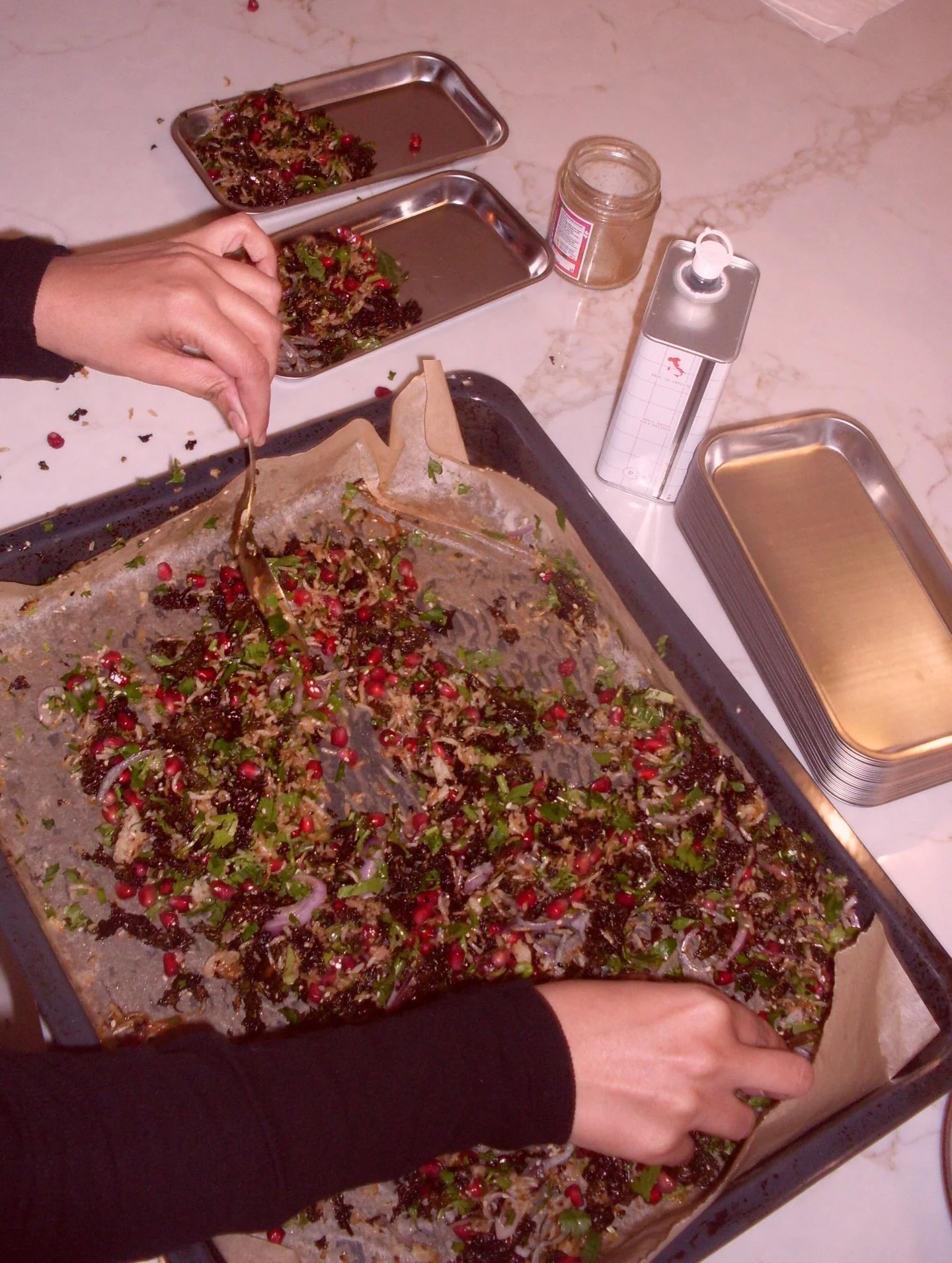 Still thinking about last Sunday🌞

Always a pinch-me moment when I get to host talented chefs like @drmehlaqa in our Test Kitchen Club @cometogether_official 💙

Thanks for sharing all your lovely recipes with us, and of course a big shoutout to our