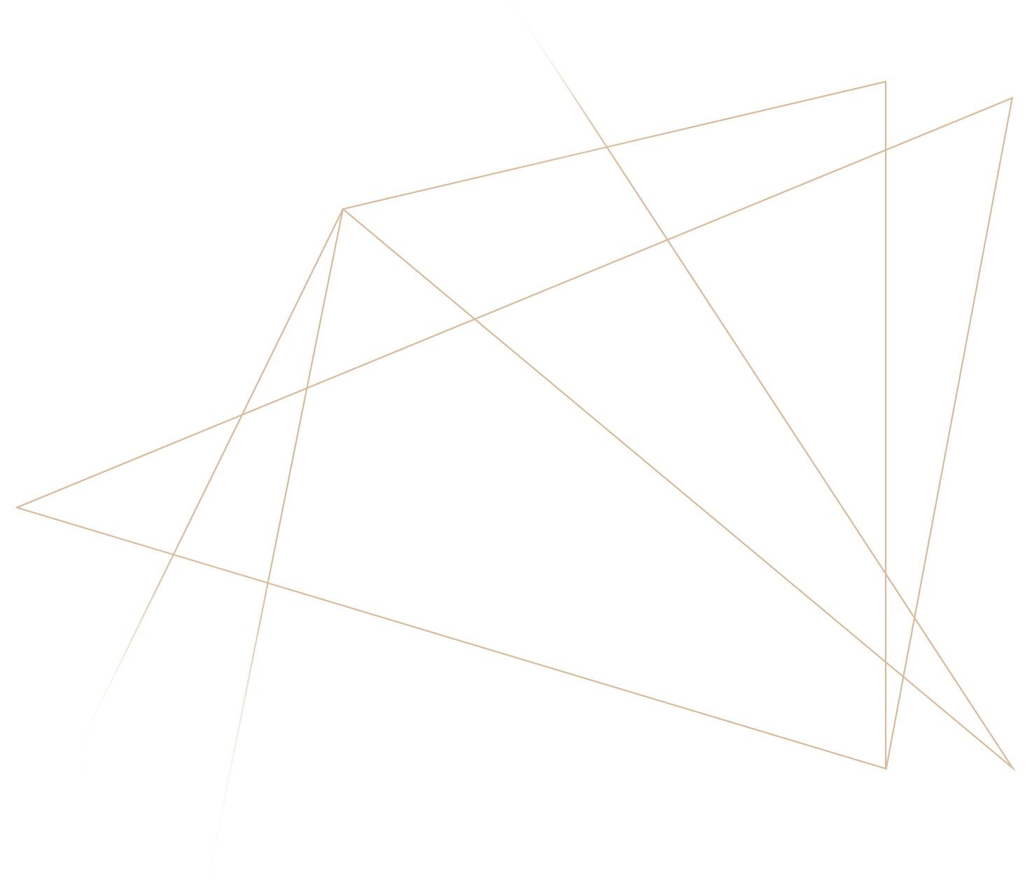 Three-dimensional wireframe geometric shape with thin lines on a black background.