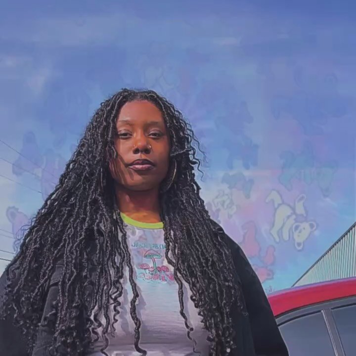 the artist + some of the art 🌱
-
2. My first wellness event INTENTIONS is in ✨one week✨. Have you RSVPd? (It's free). I'll be taking the floor to drop some gems! 
-
3. Shoutout to everyone reading my blog. 3,345 visits in March (wow, omg?) &amp; don