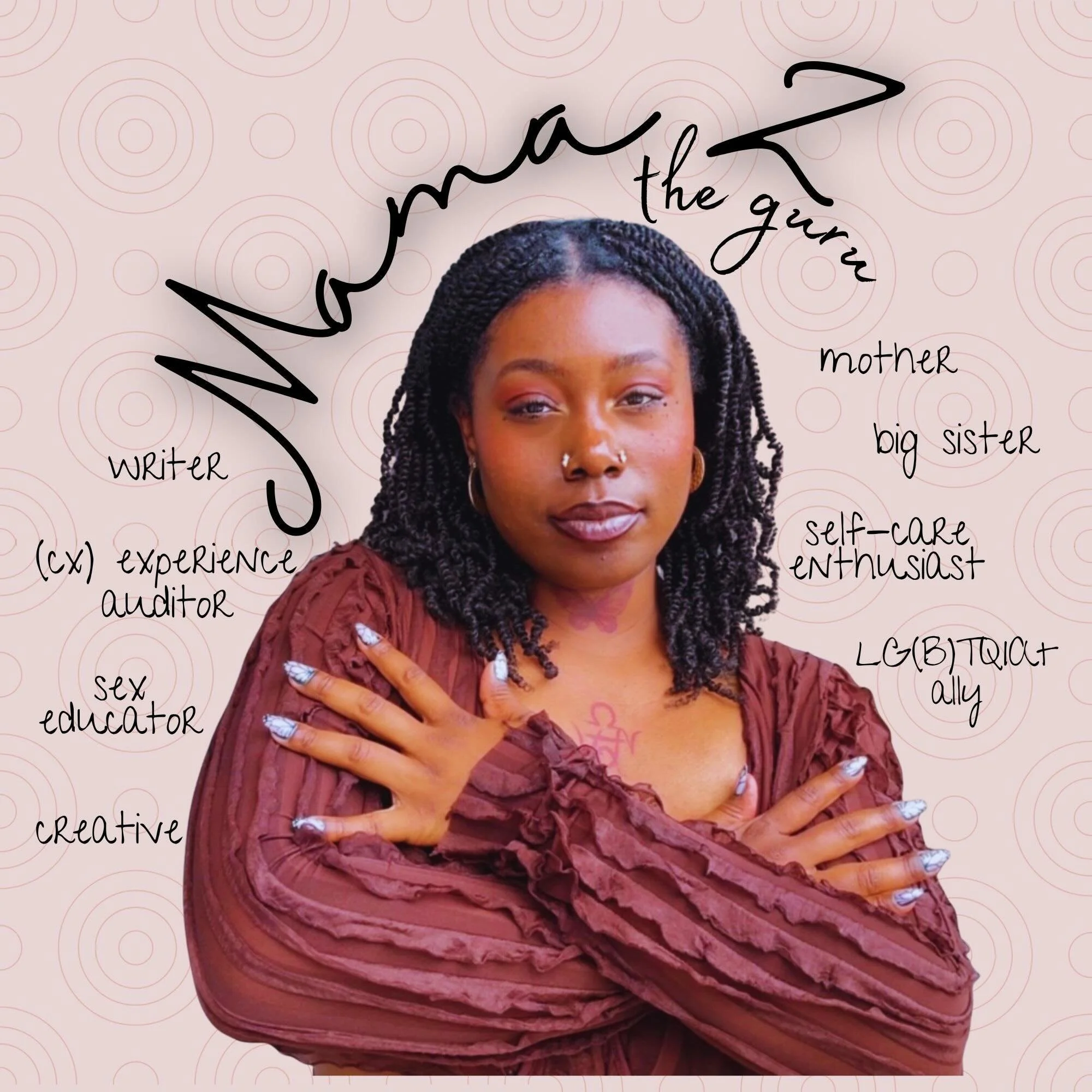 Learning to introduce myself with confidence. 👑 
mamaztheguru.com/meetz 
-
#nashville #fyp #blackwomenmentalhealth #selfcare #mentalhealth