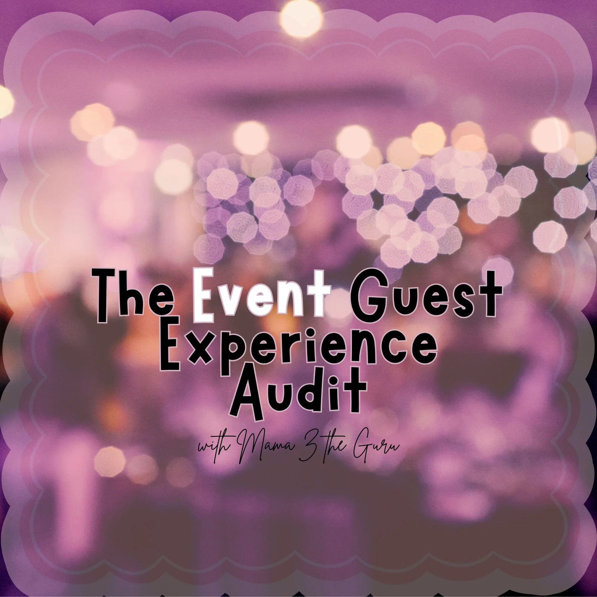 Event Guest Experience Audit