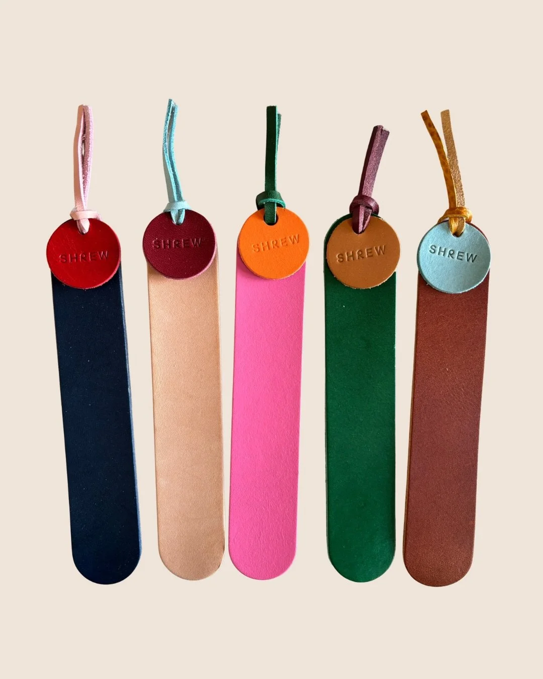 Always a popular item at markets - the Mix&rsquo;n&rsquo;match bookmark. The idea for this simple little design came from left over circles which had been cut to make another item. The bookmark part uses the same shape cutter as the napkin rings. 

C