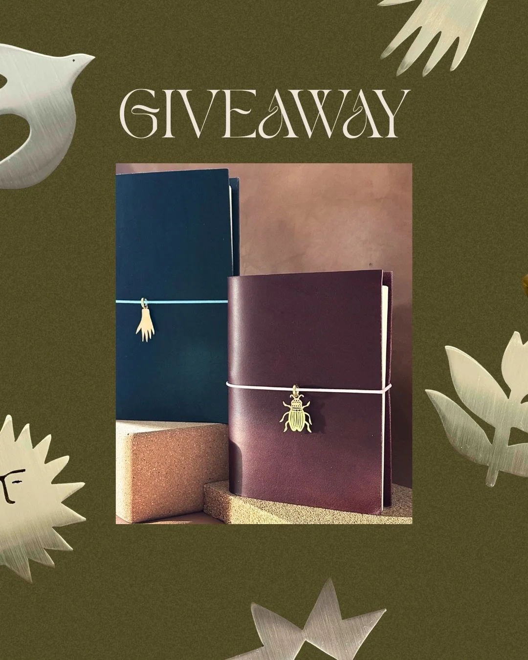 ✨ GIVEAWAY ✨

To celebrate the launch of the Follow the Magpie ✕ Shrew Studio collaboration, we&rsquo;re giving away a beautiful leather journal and brass charm set worth &pound;75.

PRIZE:

1 &times; A6 vegetable-tanned leather journal in the co