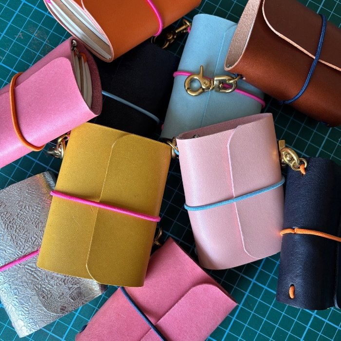 A brand new batch of Mini Journal and Pen sets coming to @solocraftfair @canadawaterldn today! I&rsquo;ll be at the end of the red boardwalk (the opposite end to Canada Water tube station) with lots of gorgeous journals, accessories and the new green