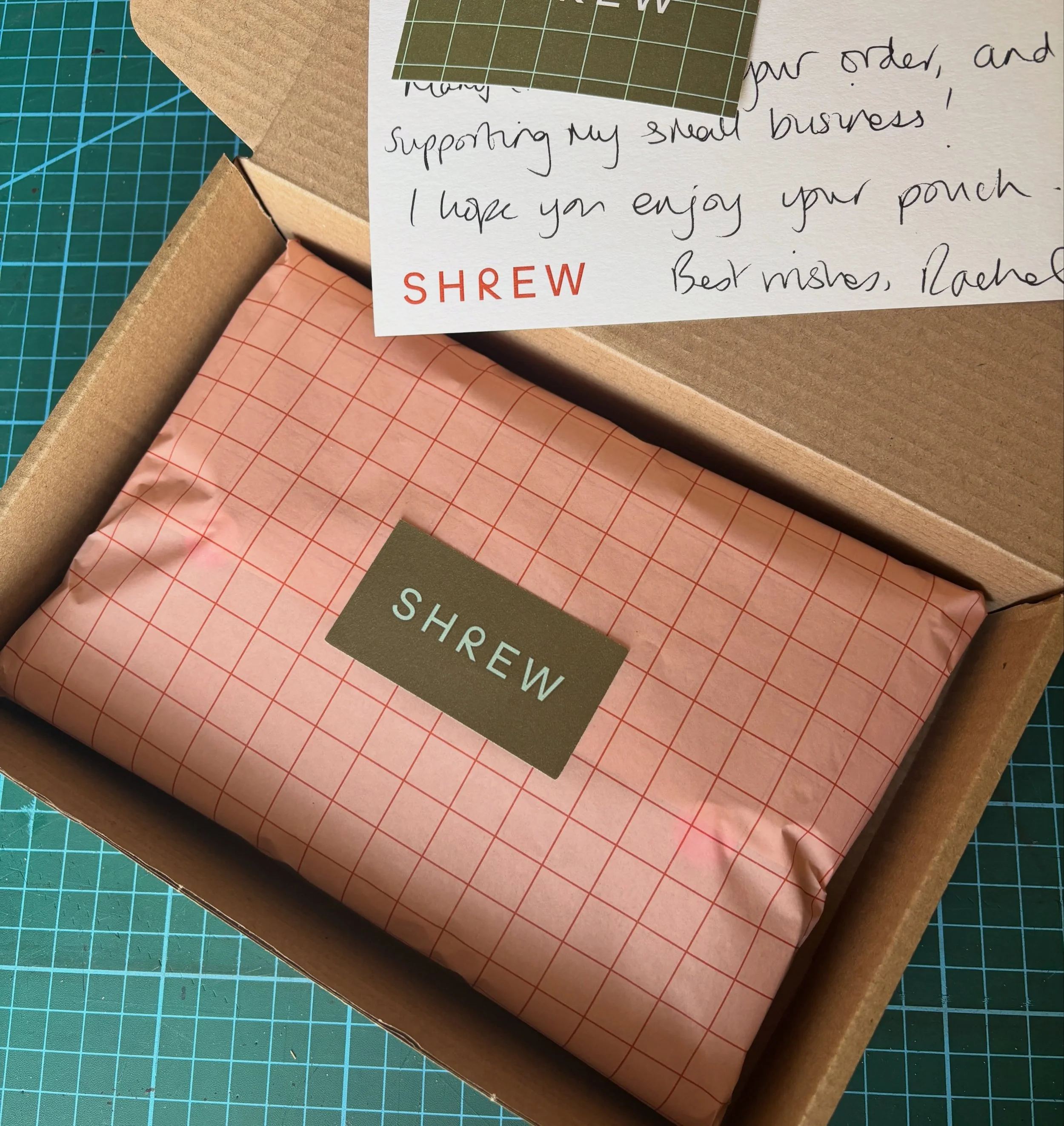I never get bored of wrapping up orders.

I&rsquo;m so appreciative that you lovely lot choose to spend your money on something I&rsquo;ve made. I love knowing it&rsquo;s off to start its own story - being used, worn, marked and loved.

Thank you for