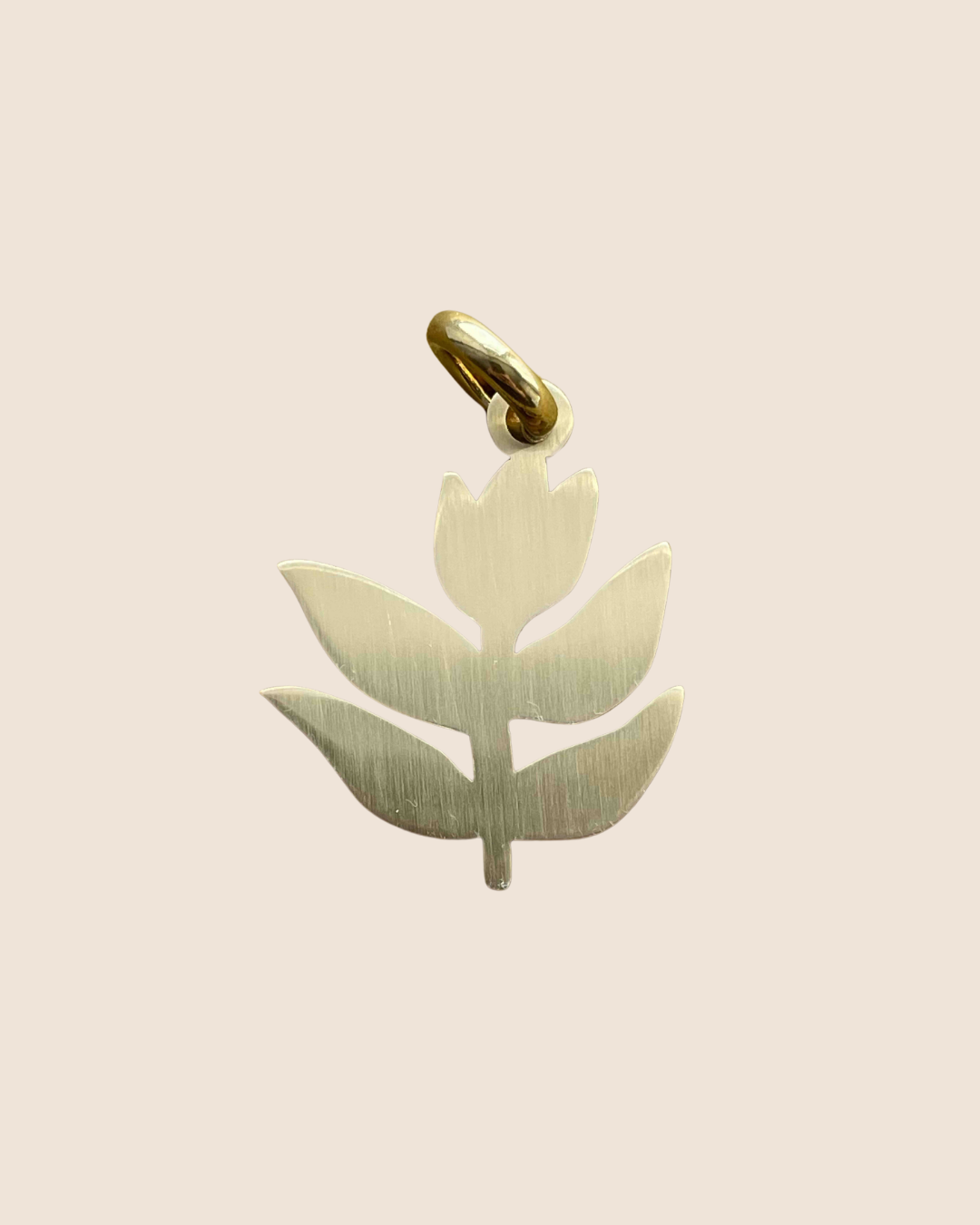 The Bloom for New Beginnings - Brass Journal Charm