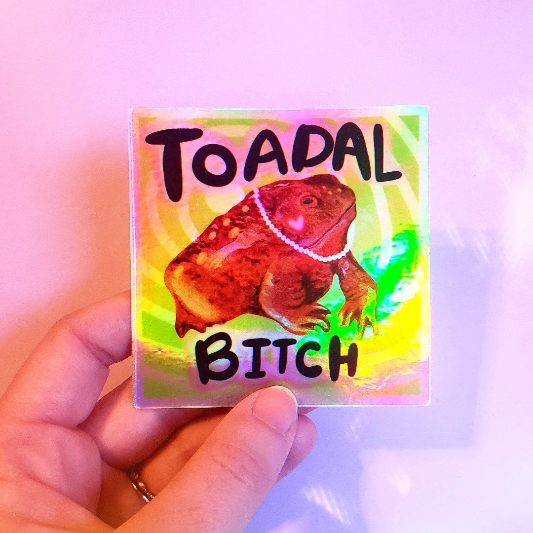 TOADIE Sticker