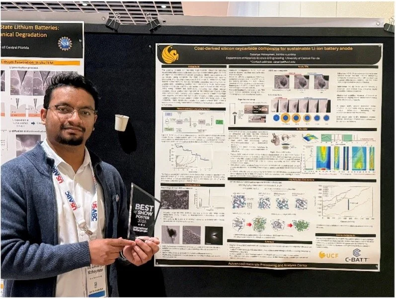 Research on C-BATT’s Obsidia™ Anode Material Wins 2026 Best of Show Poster Award at International Battery Seminar &amp; Exhibit