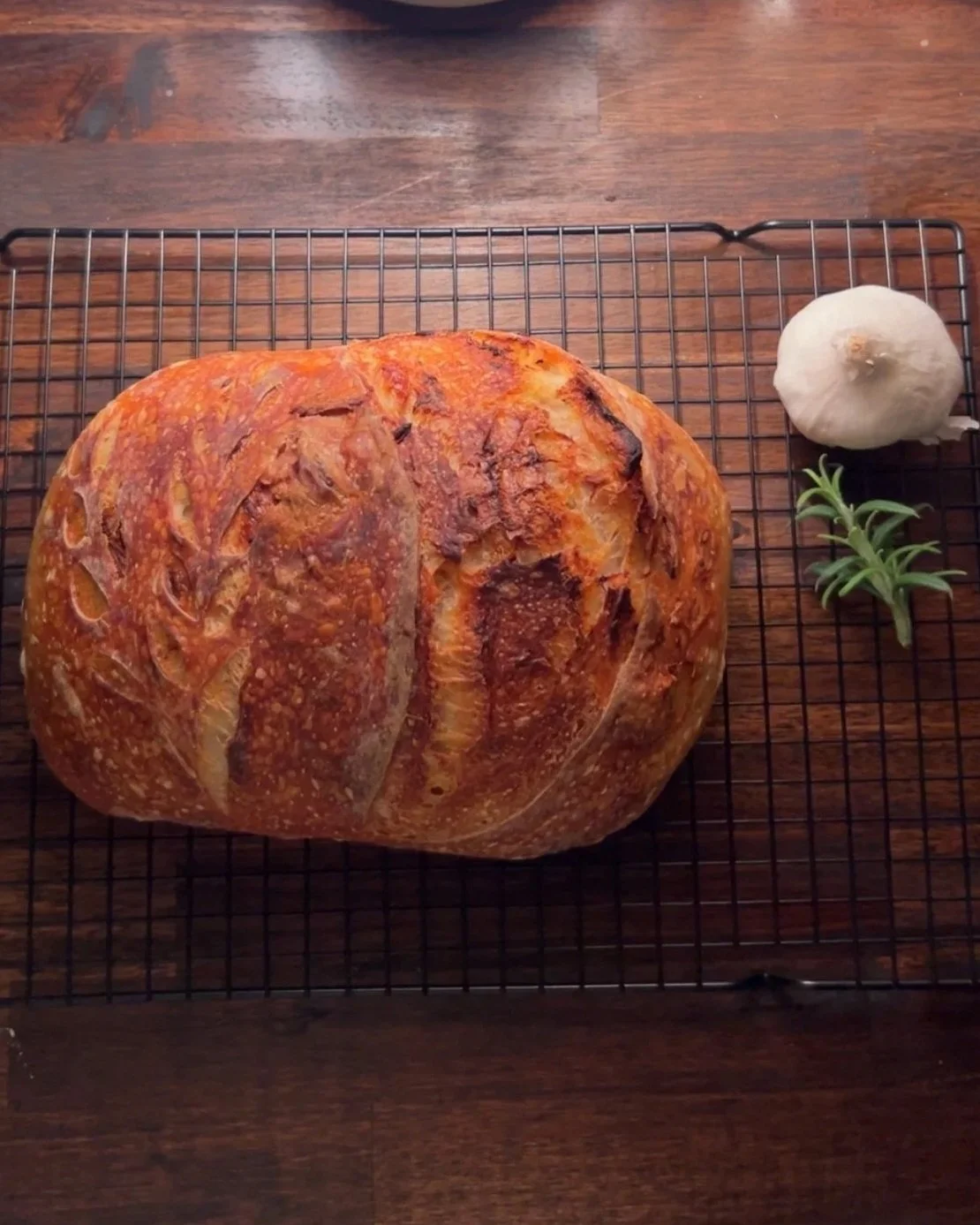 Rosemary + Roasted Garlic