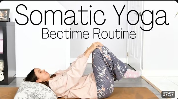 Somatic Yoga Bedtime Routine