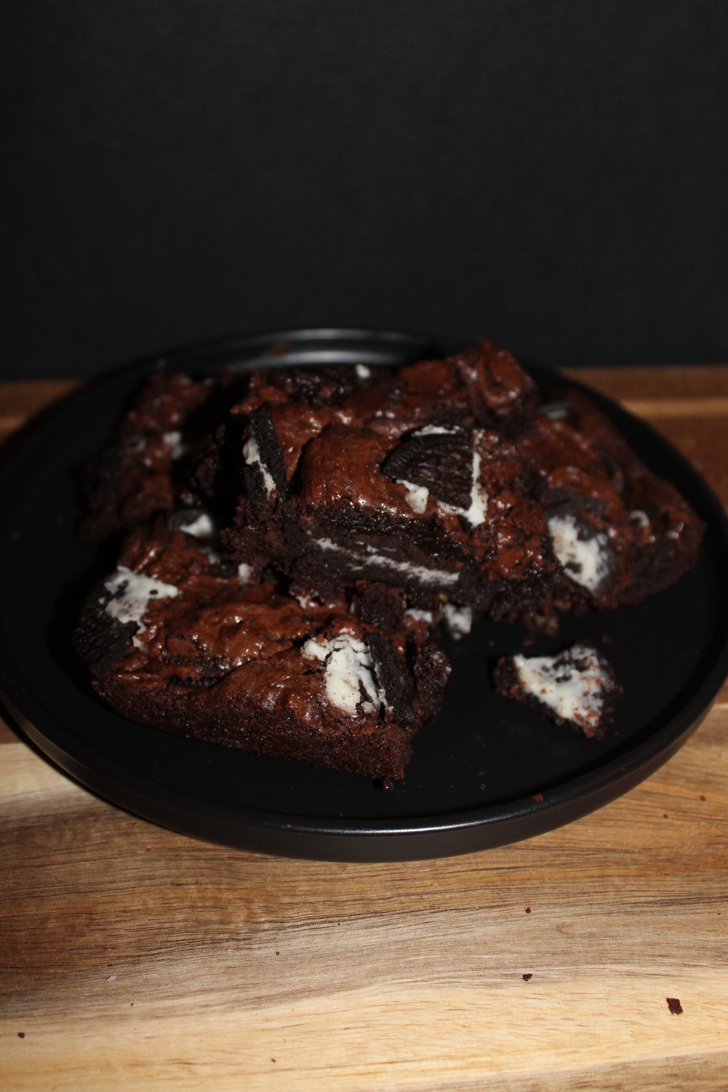 Oreo Stuffed Brownies