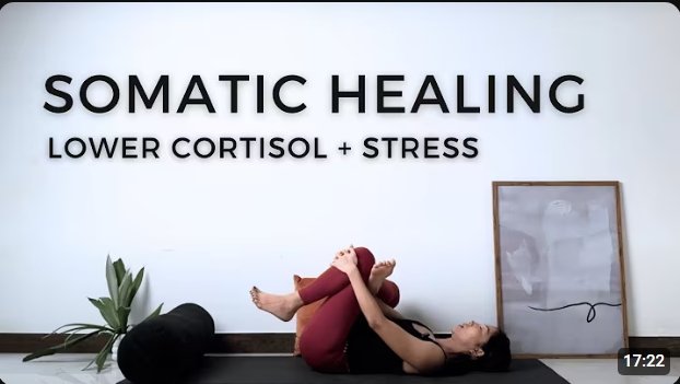 15 Min Somatic Yin Yoga To Lower Cortisol & Stress | Trauma Informed Hip Opening