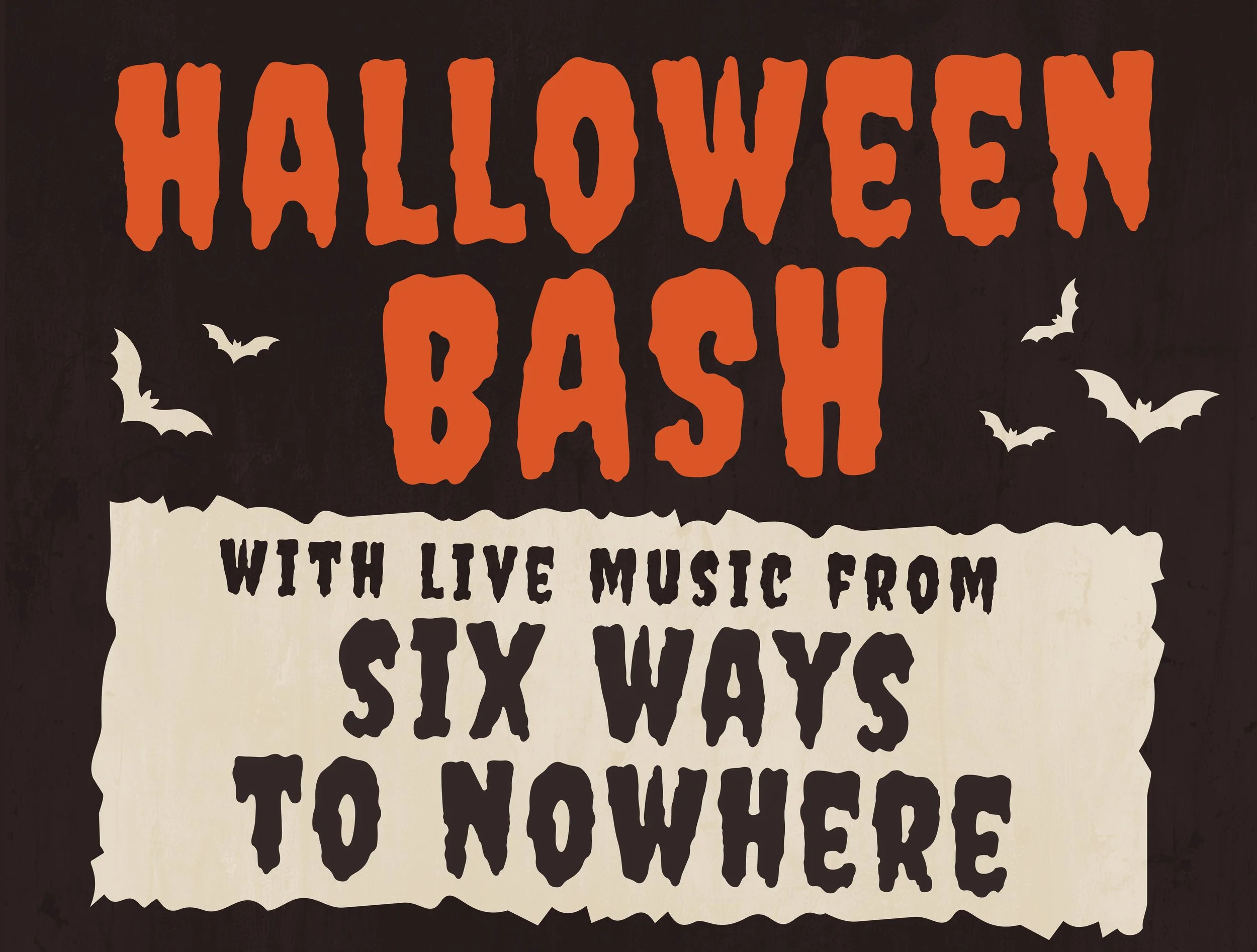 halloween bash with Six Ways to Nowhere