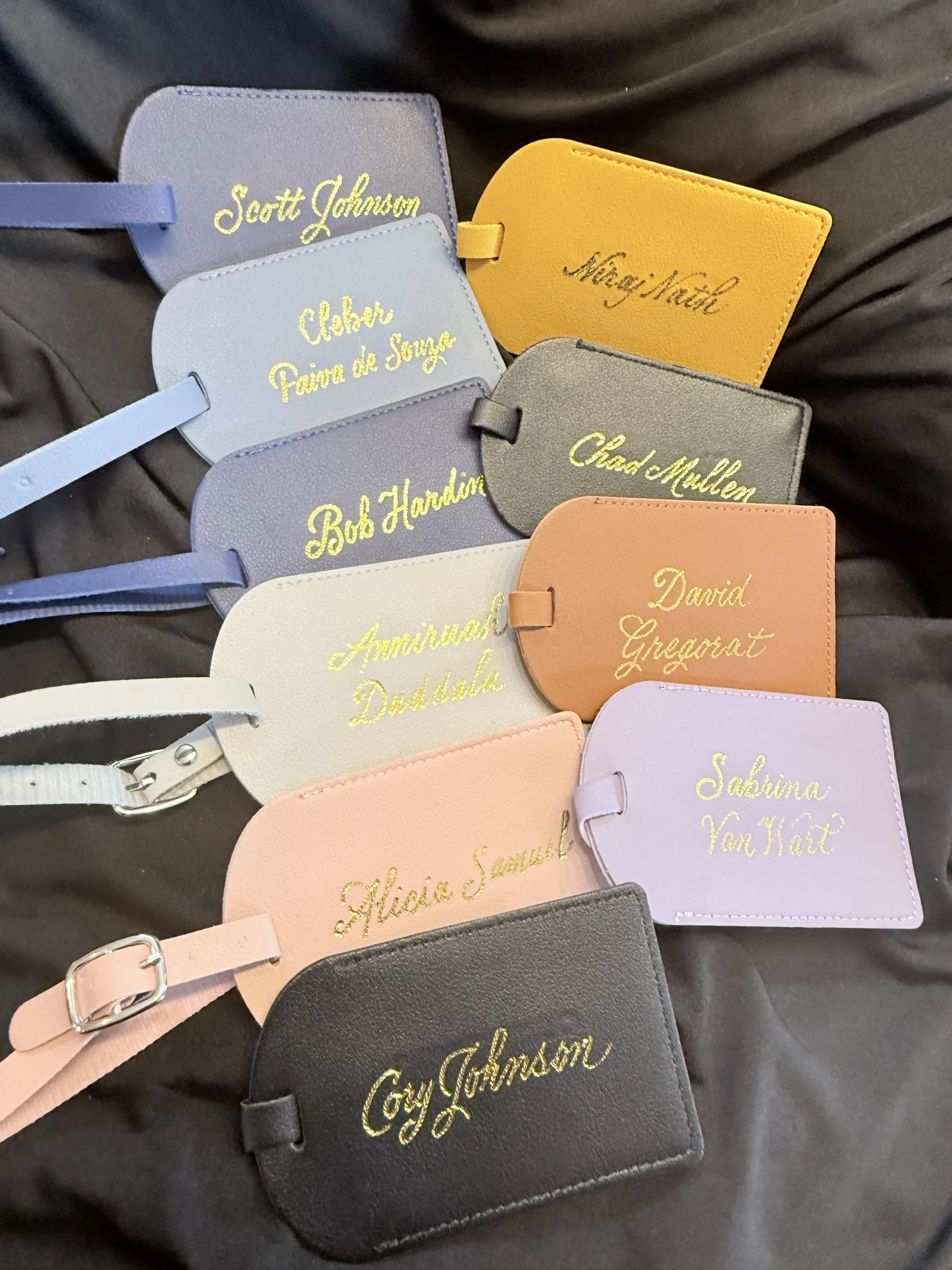 Calligraphy, hot foiling and engraving services by Susan Houseman Designs.