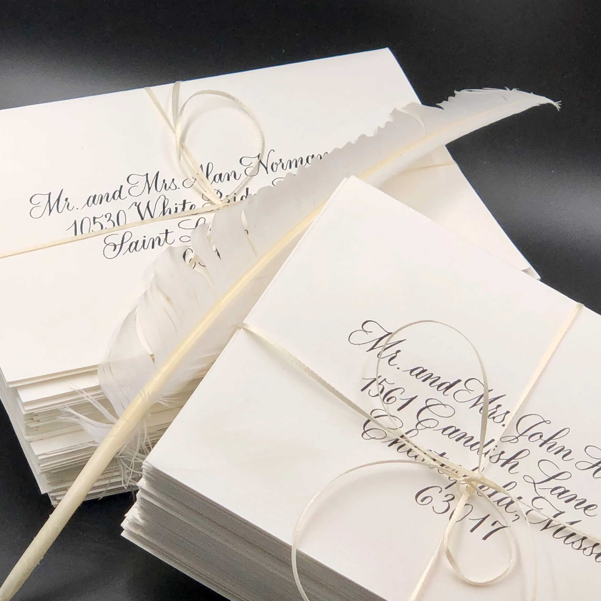 Calligraphy by Susan of Susan Houseman Designs