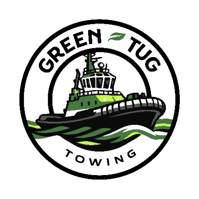 Green Tug Towing logo
