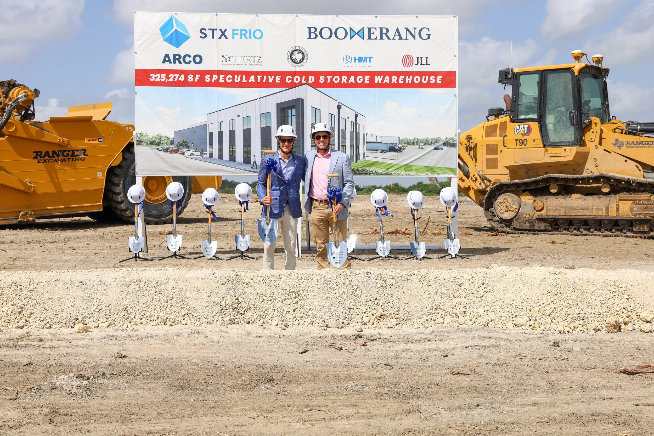 Boomerang Industrial Breaks Ground on 325,274 Square Foot Cold Storage Warehouse in Schertz, Texas