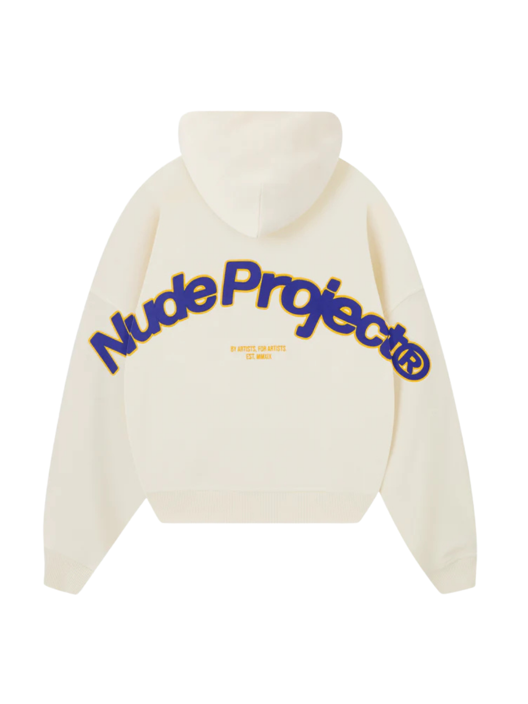 Nude Project Sudadera Con Cremallera Blanco Crema
