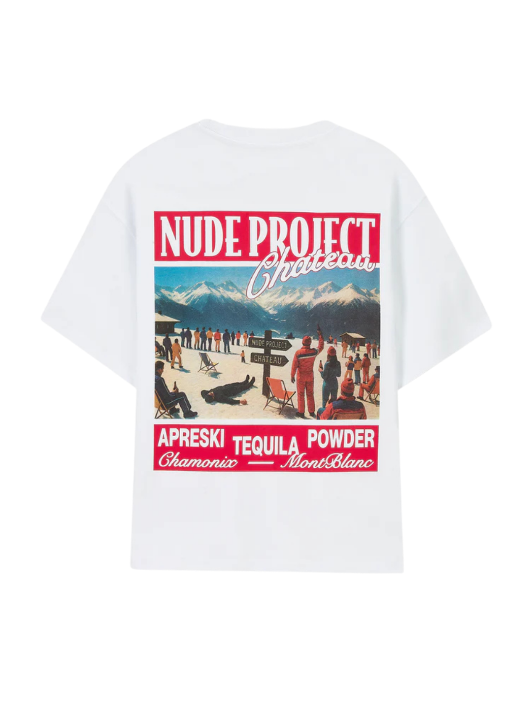 Nude Project Chamonix Tee White