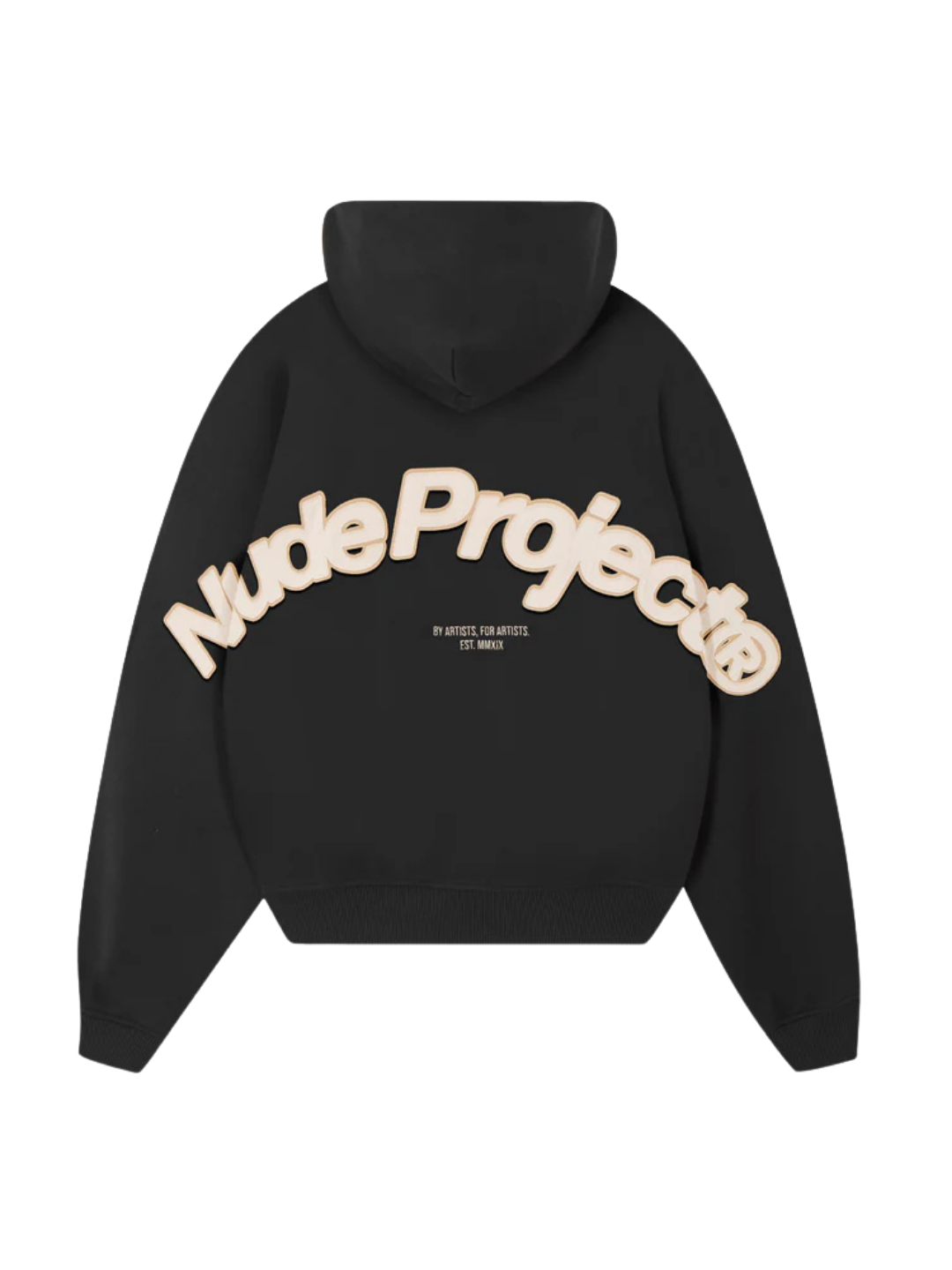 Nude Project Beast Zip-up Hoodie Black