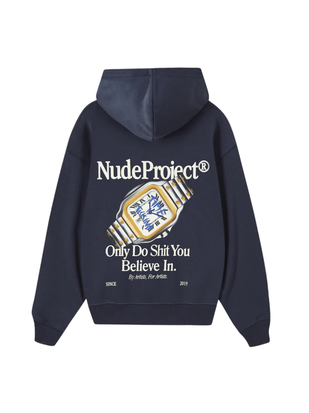 Nude Project Time Hoodie Navy