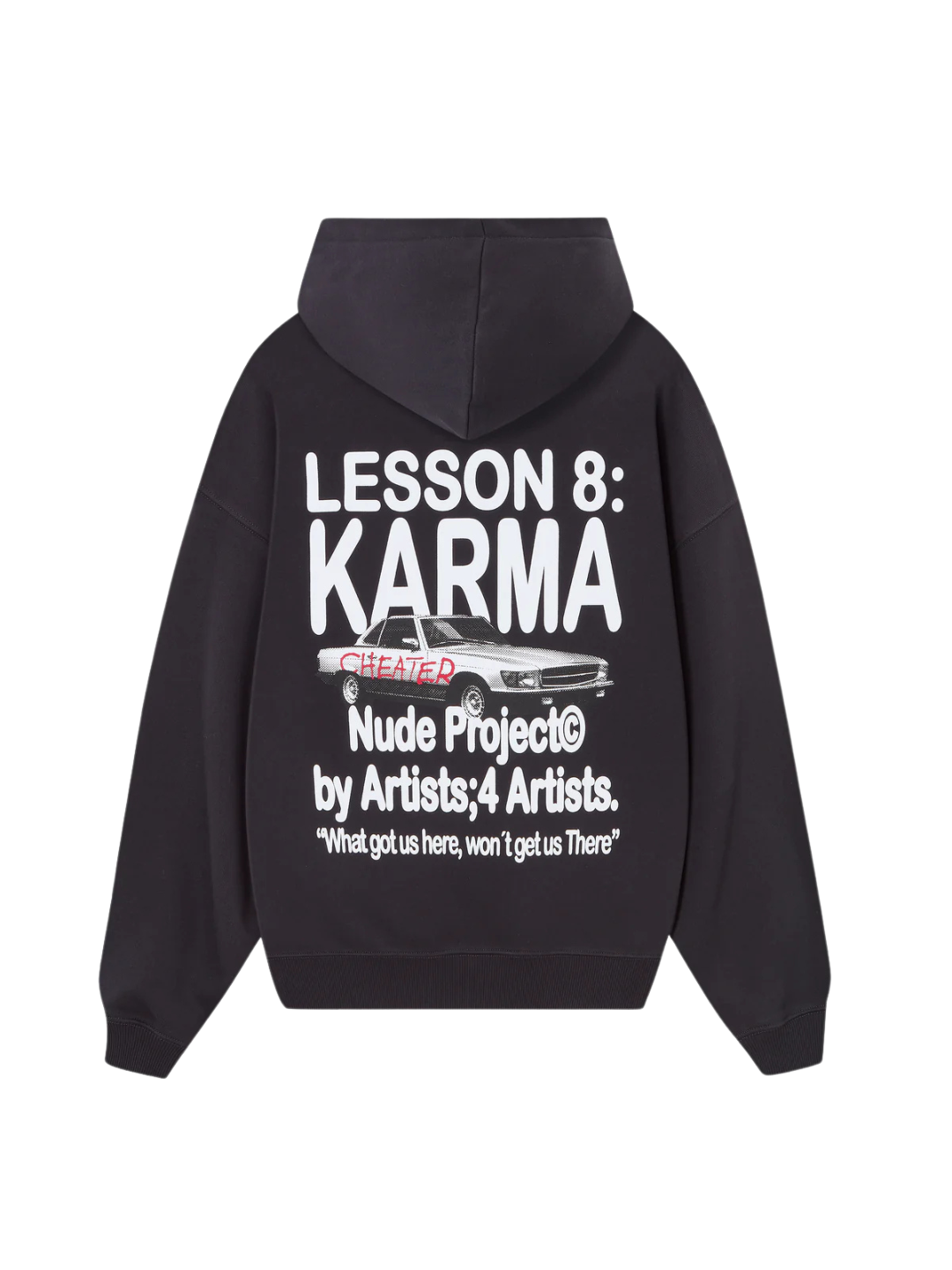 Nude Project Karma Hoodie Ash