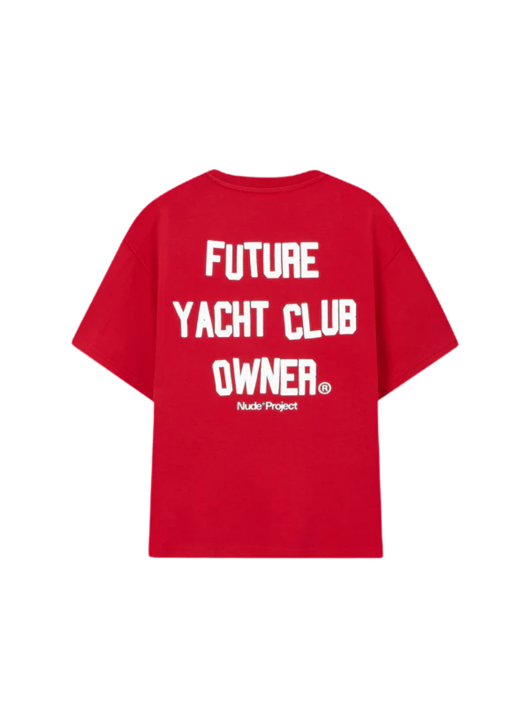 Nude Project Camiseta Yate Rojo
