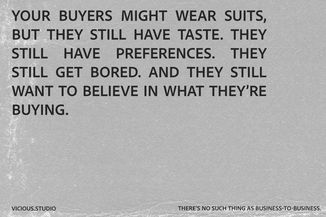 The Lies they told you about B2B Branding