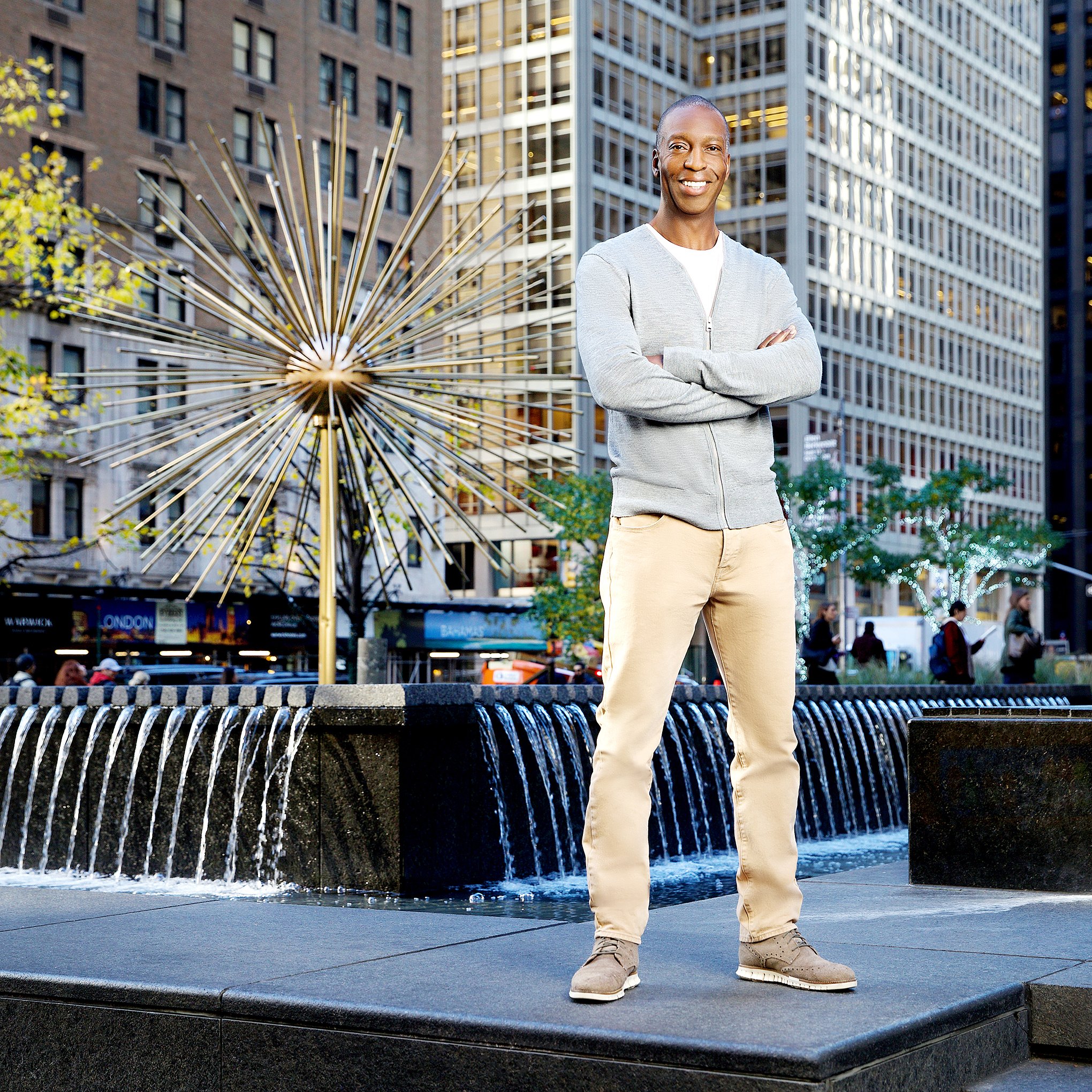 Olympian Michael Johnson