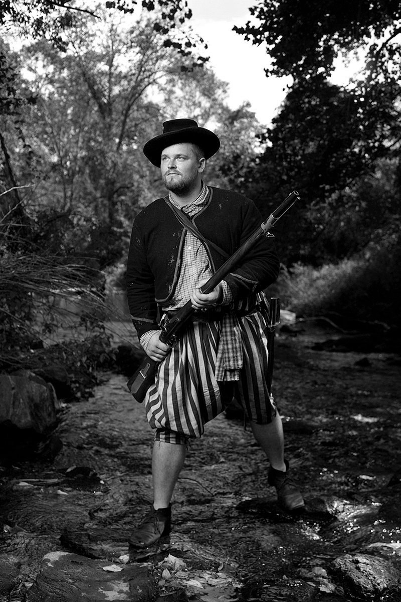 American Civil War Re-enactor by © Dan Callister
