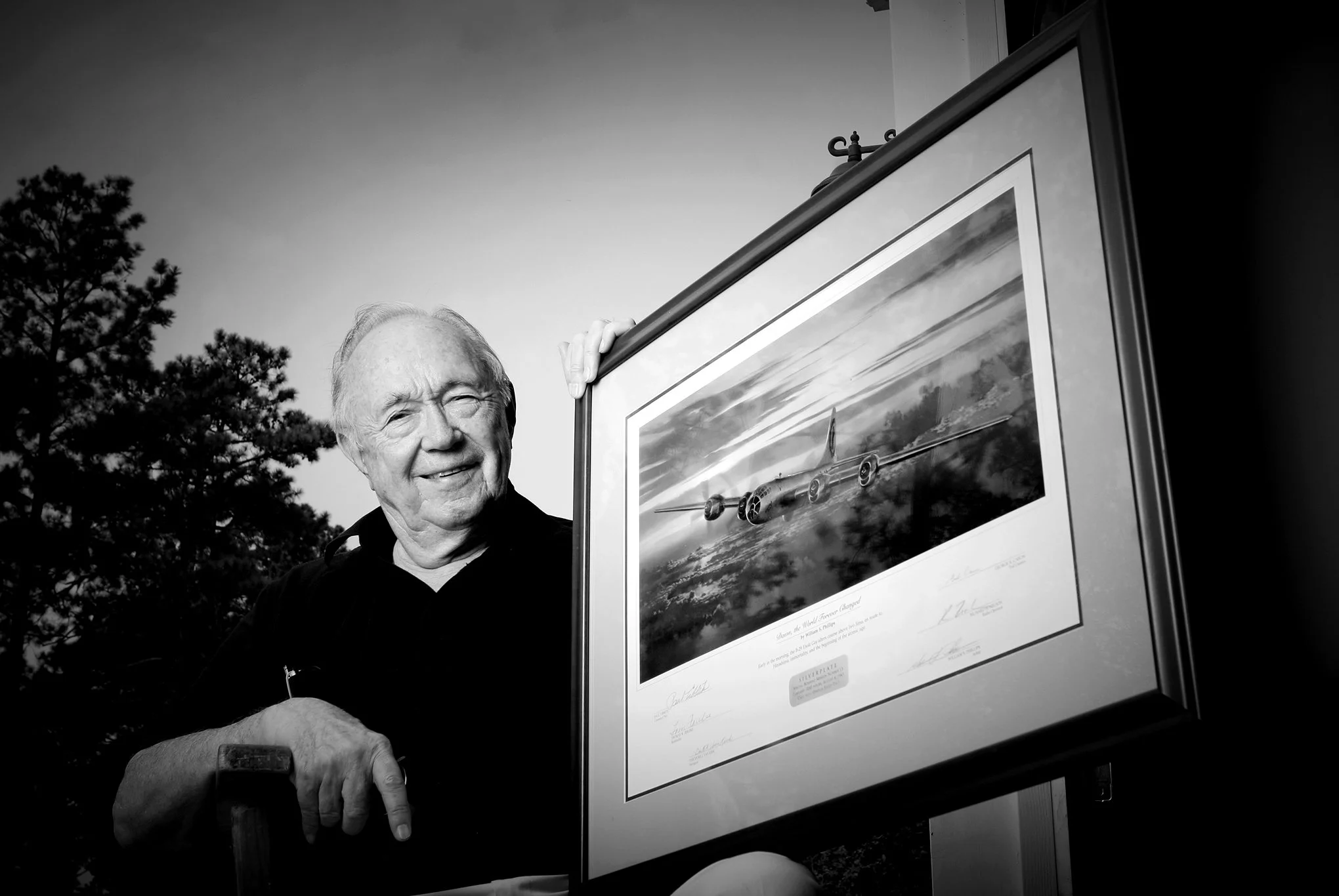 Theodore Jerome "Dutch" Van Kirk by © Dan Callister