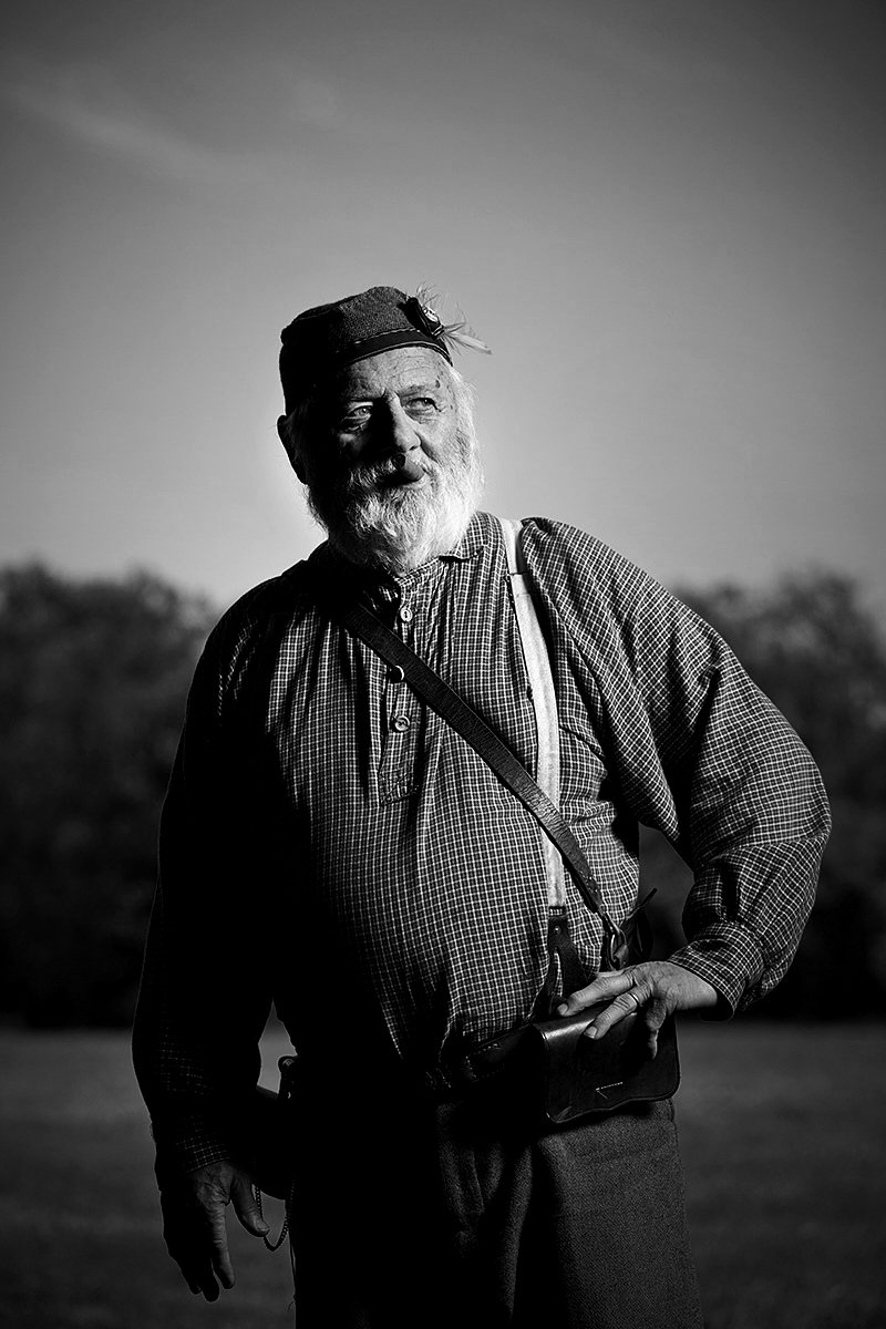 American Civil War Re-enactor by © Dan Callister