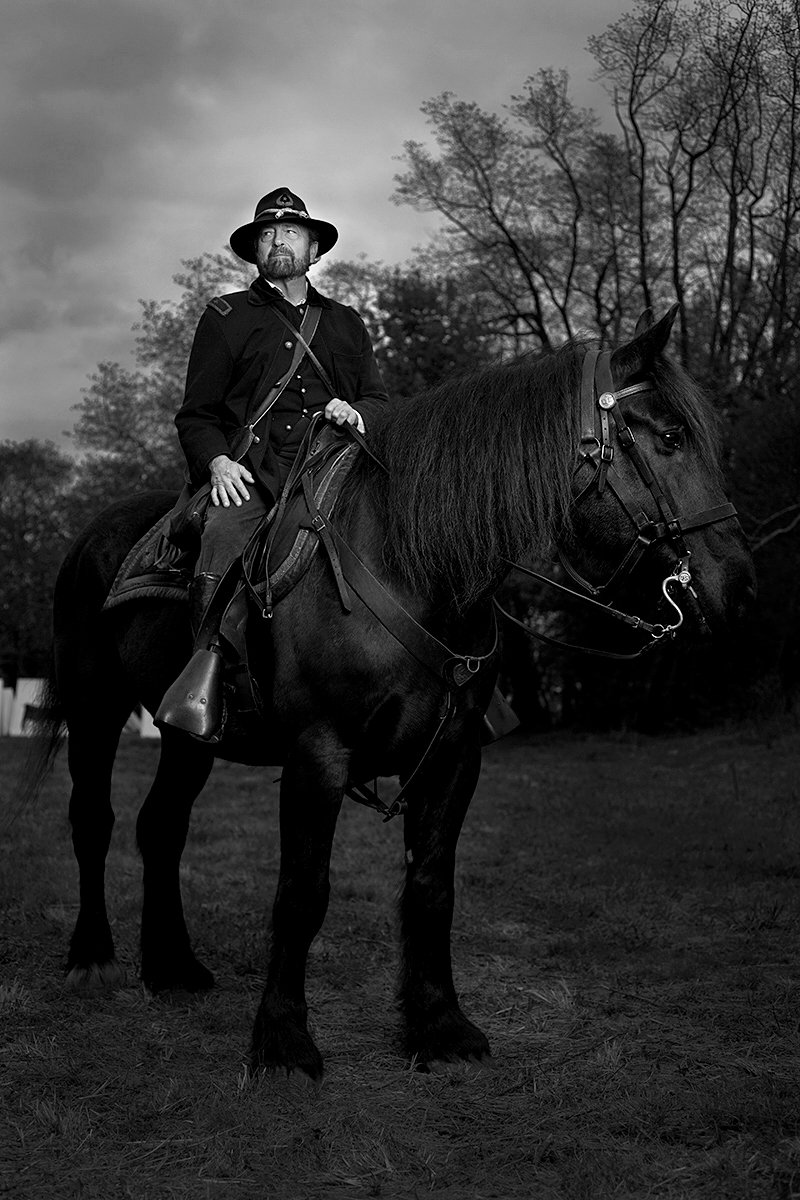 American Civil War Re-enactor by © Dan Callister