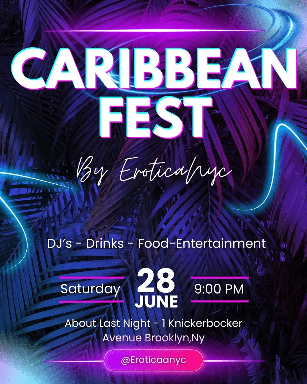6/28/25 CARIBBEAN FEST WITH EROTICANYC
