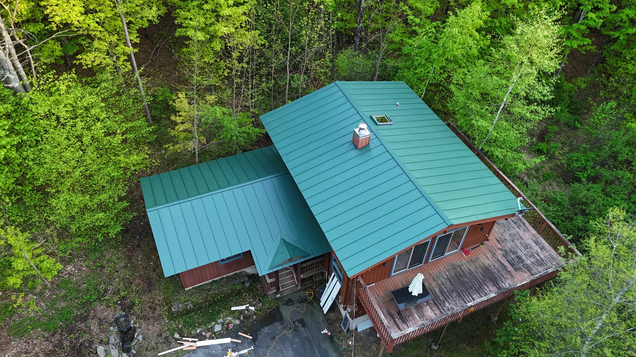 Standing Seam Roof Replacement - Hartford, Vermont