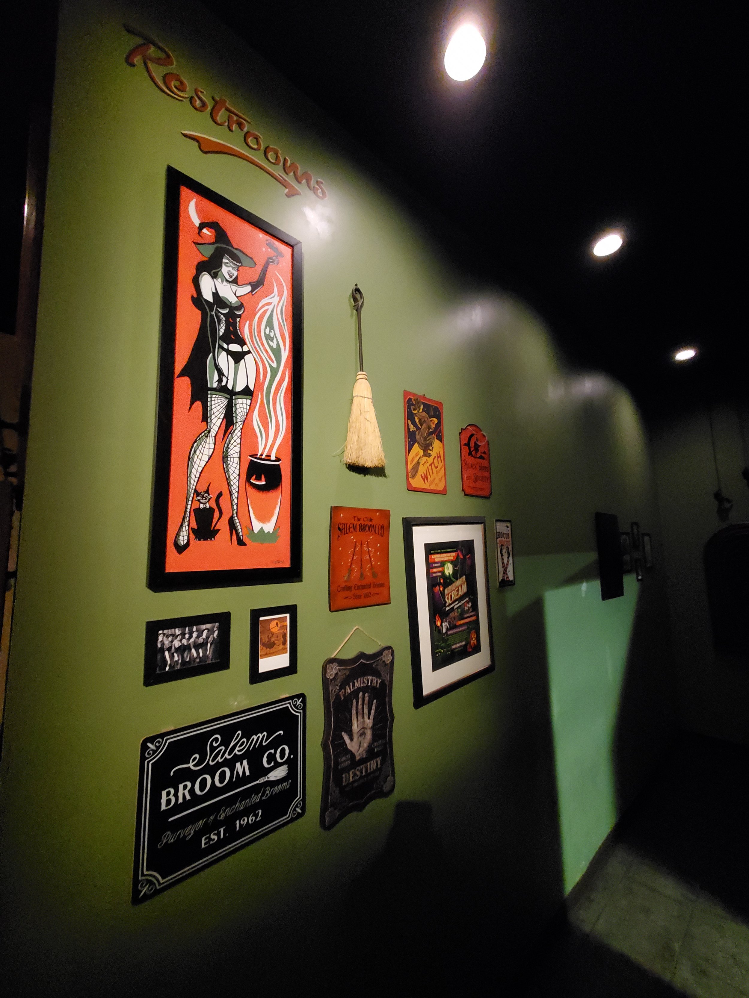 Interior design of a gothic bar near Los Angeles