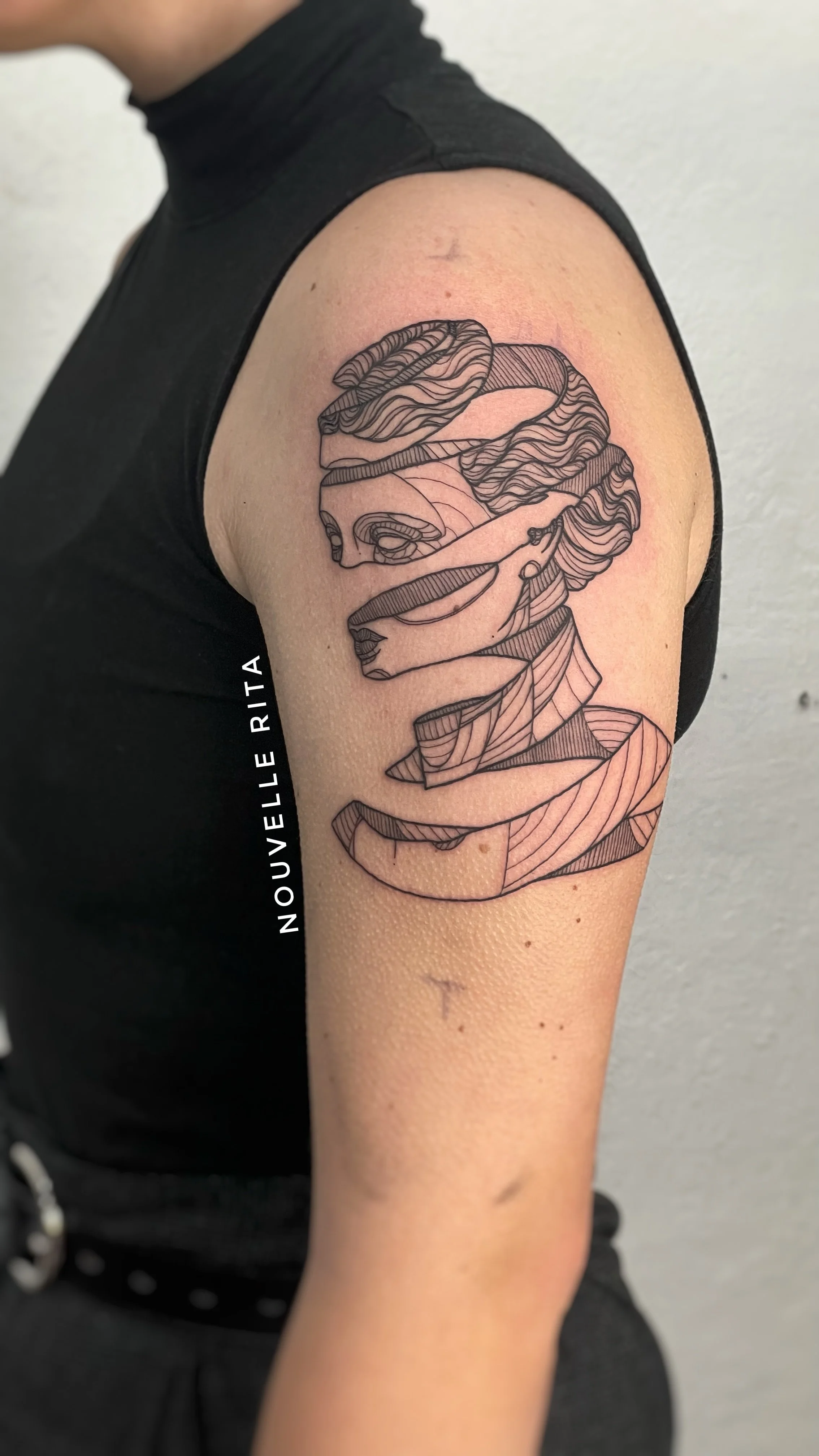 A portrait that’s like the peel of an orange