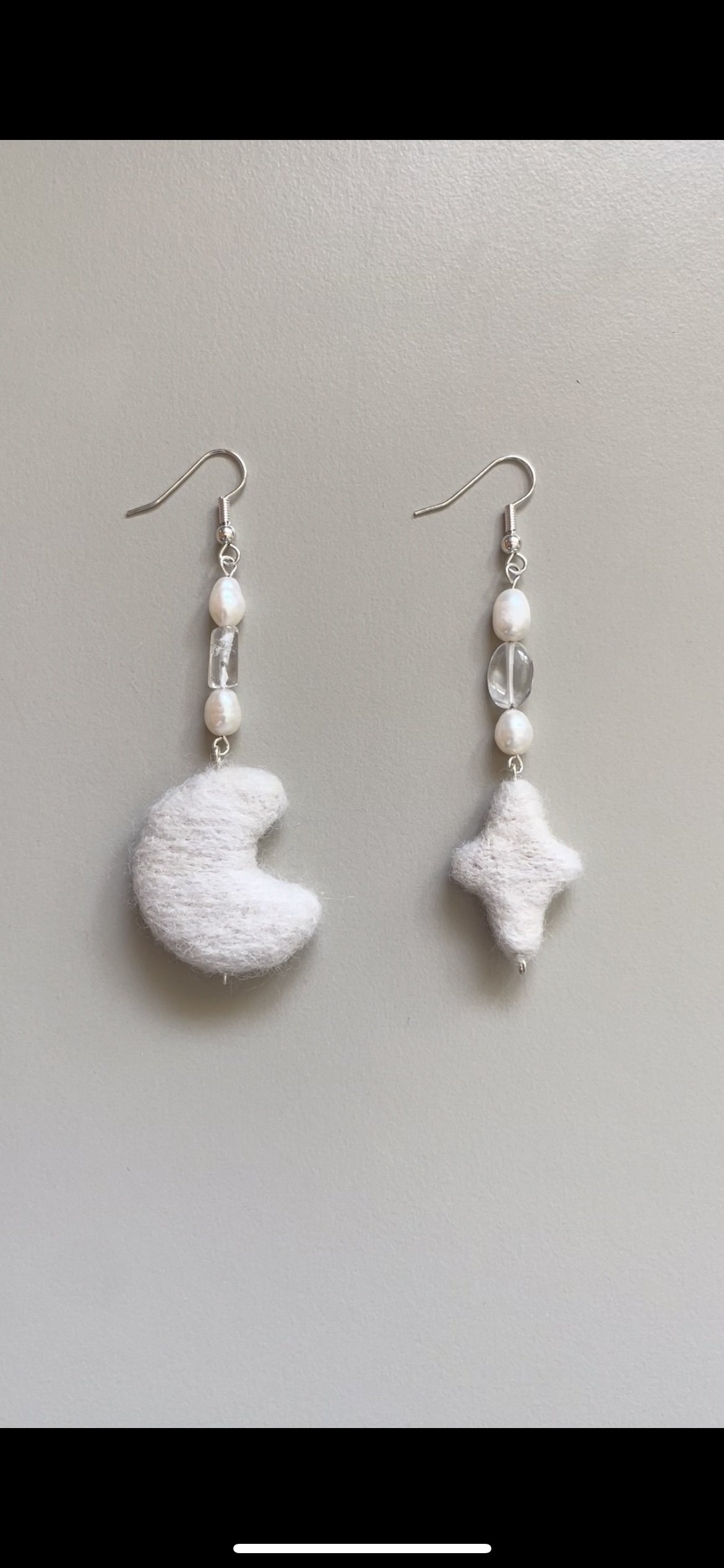 Needle-Felted Earrings
