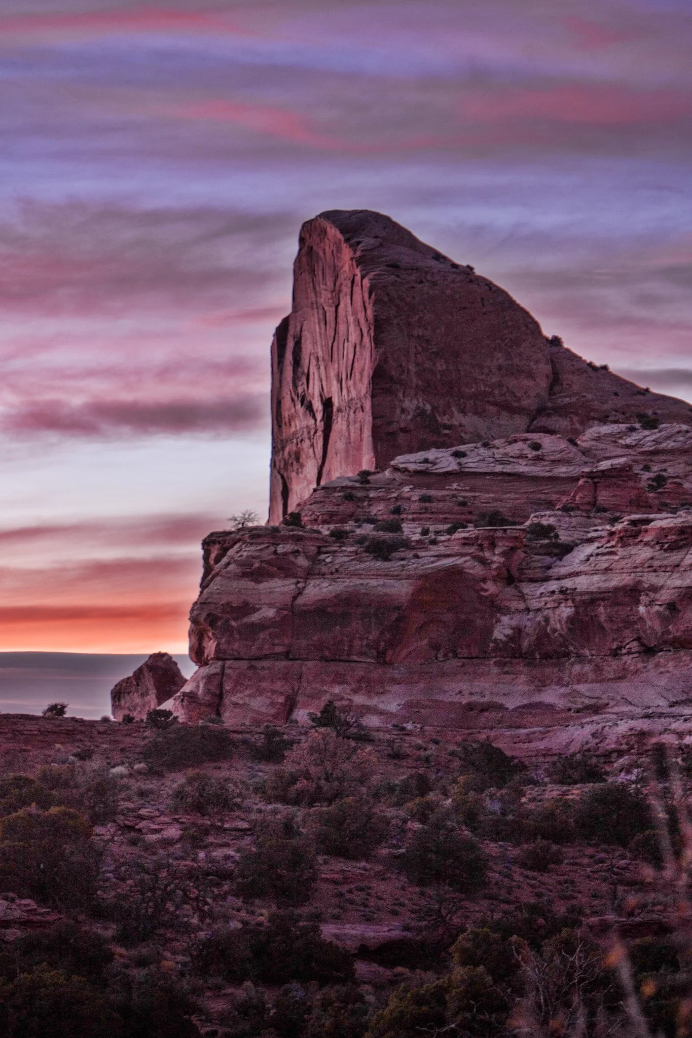 vibrant image of mountains in Utah Moab
