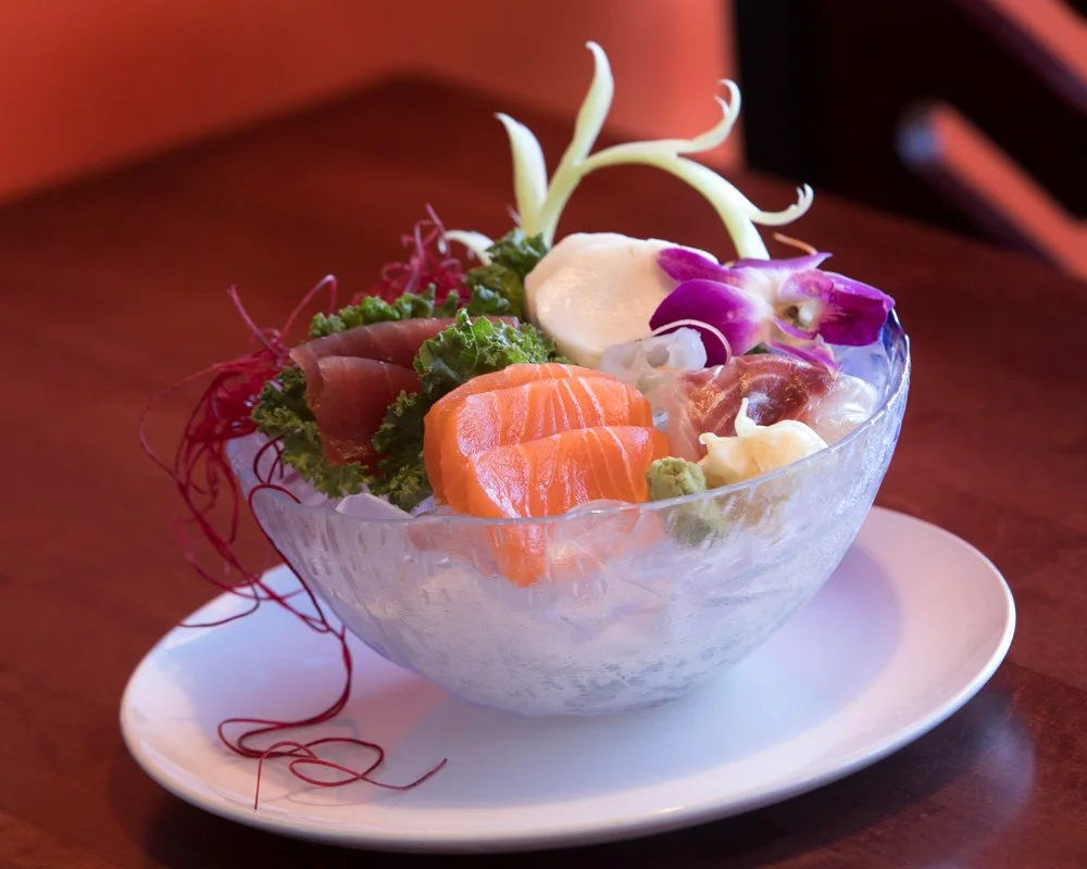poke bowl with salmon, shot by commercial photographer Corey Rourke


