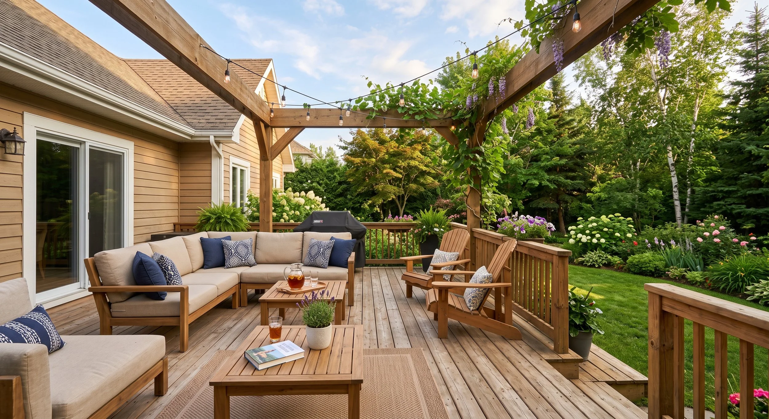 Agrandissez votre terrasse ce printemps avec Constructif.