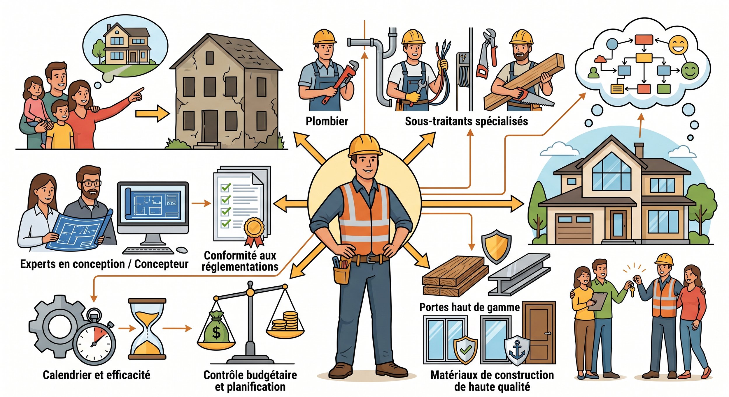 Bien s'entourer, pourquoi choisir Constructif pour vos projets.