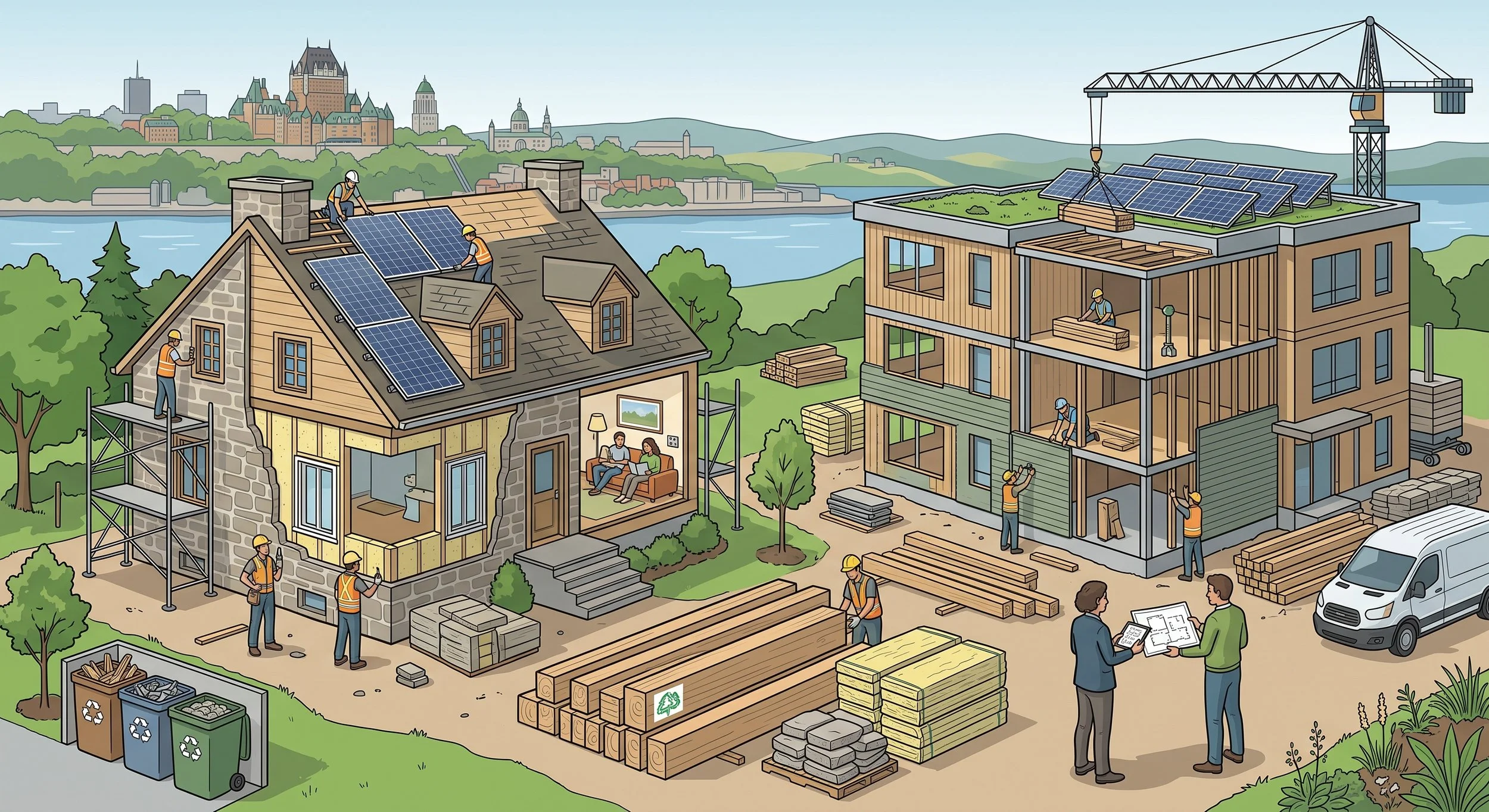 Engagé pour des projets durables et de qualité.